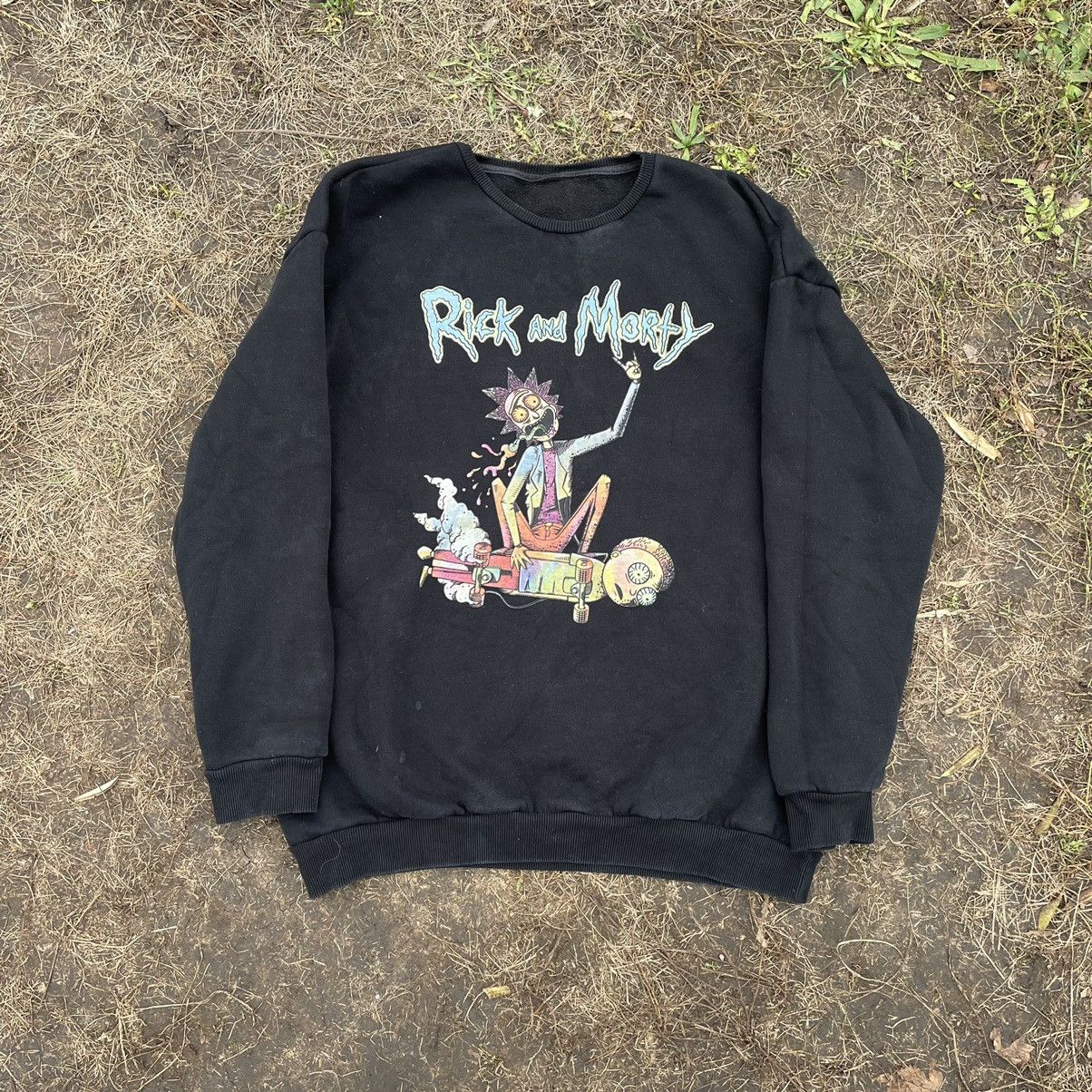 Cartoon Network Vintage Y2K Rick And Morty Promo Baggy Crewneck Japan Henta1 Size US M / EU 48-50 / 2 - 1 Thumbnail