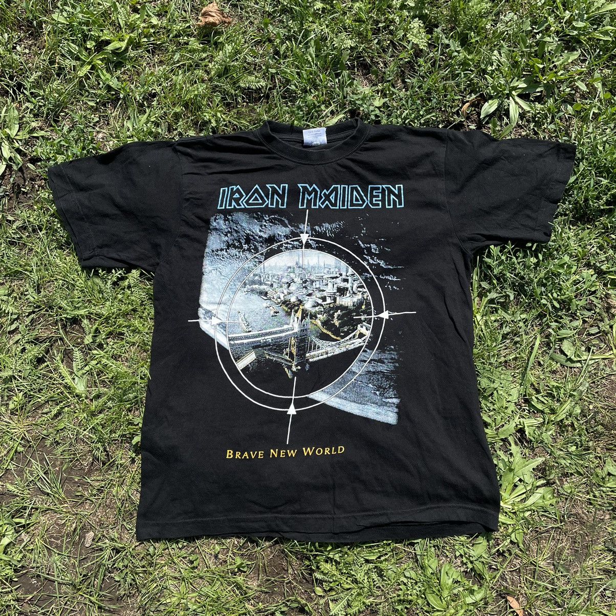 Vintage Vintage Iron Maiden Band Tee Graphic Print Grunge Rock L Size US L / EU 52-54 / 3 - 1 Thumbnail