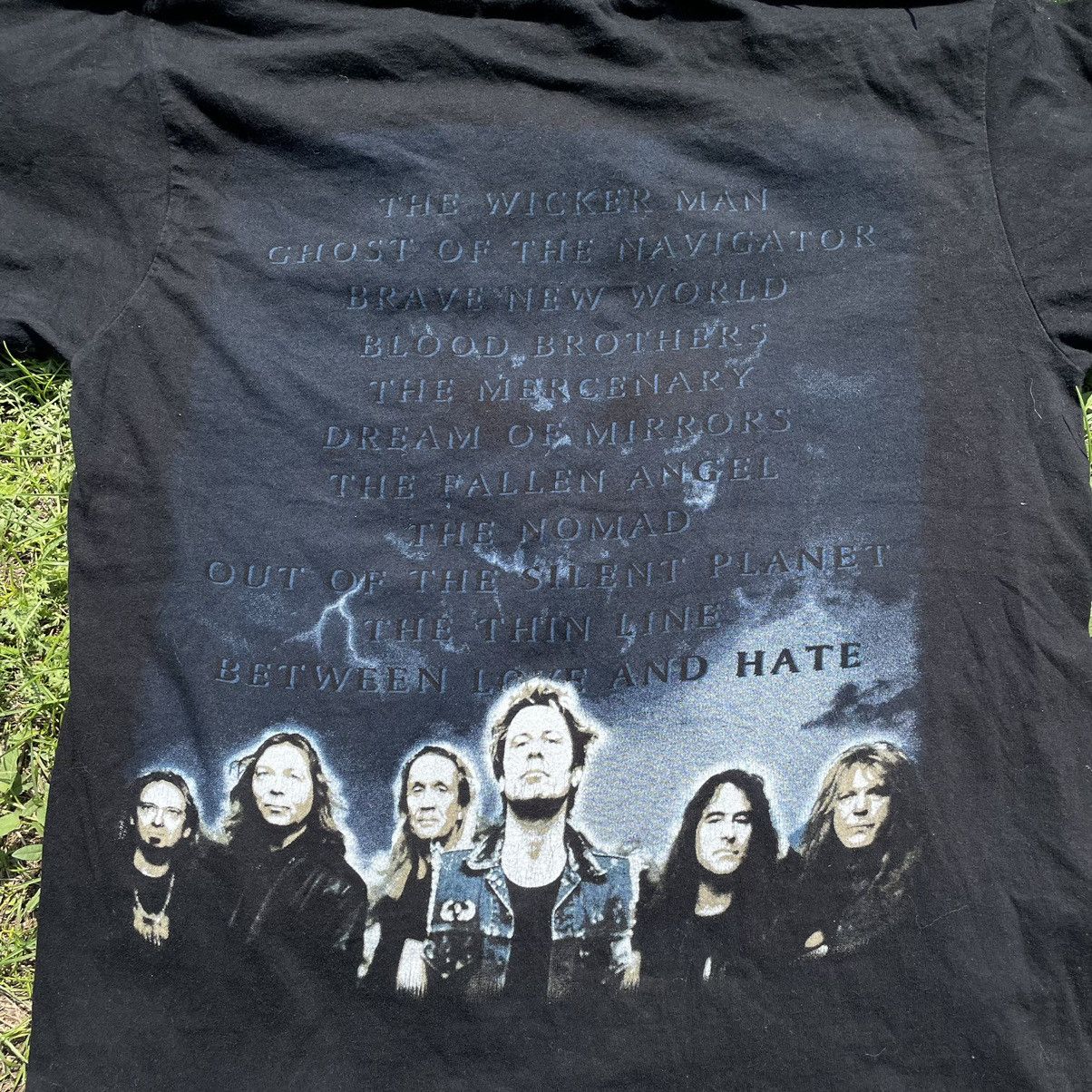 Vintage Vintage Iron Maiden Band Tee Graphic Print Grunge Rock L Size US L / EU 52-54 / 3 - 6 Thumbnail