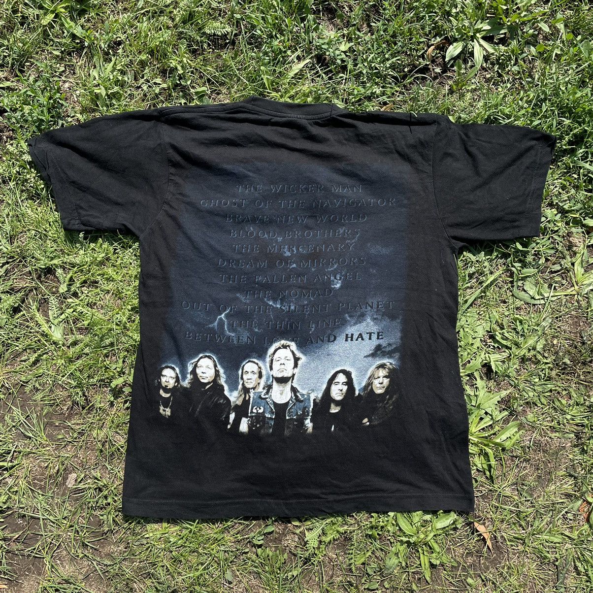 Vintage Vintage Iron Maiden Band Tee Graphic Print Grunge Rock L Size US L / EU 52-54 / 3 - 5 Thumbnail