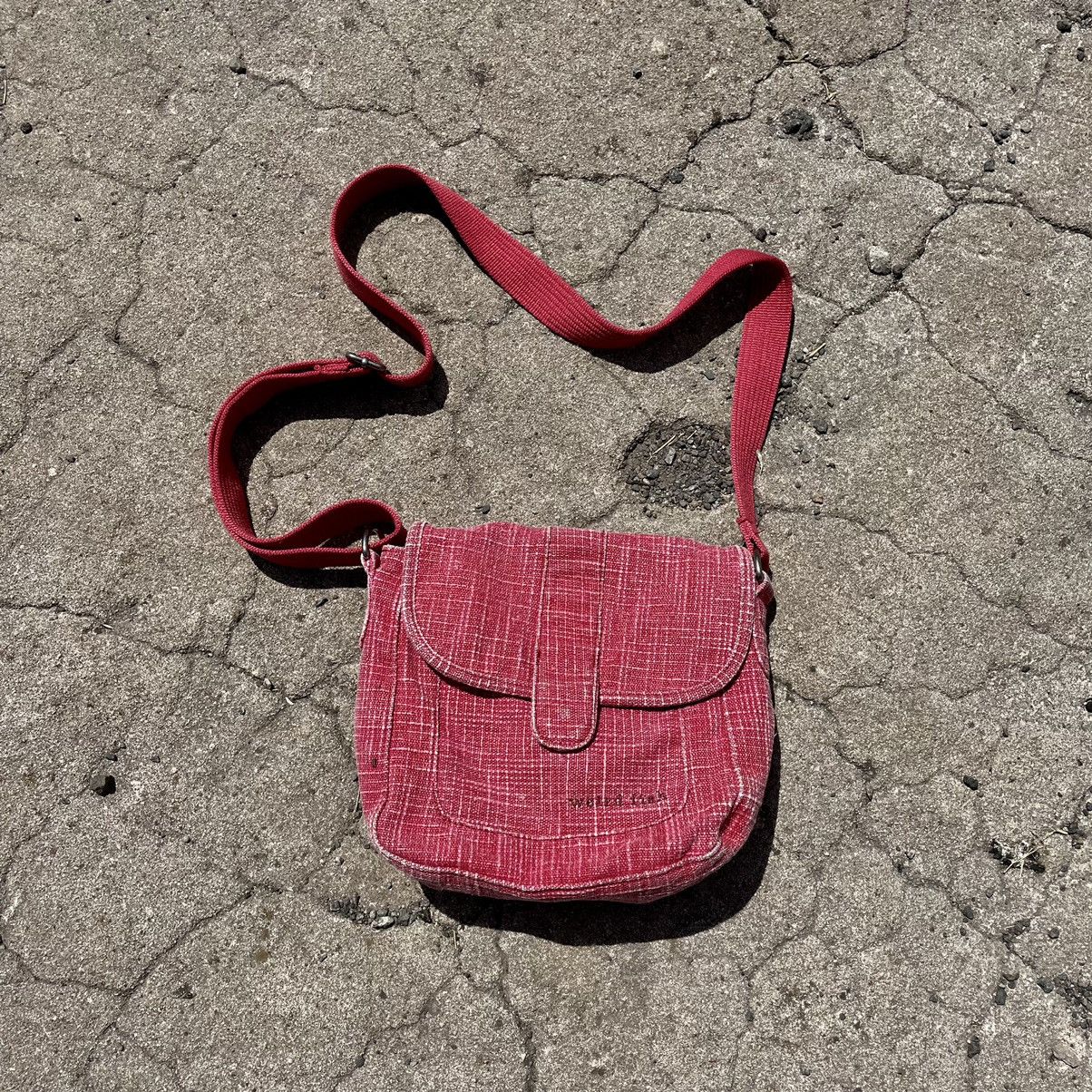 Vintage Vintage 90s Y2K Pink Shoulder Bag Japanese Streetwear OS Size ONE SIZE - 1 Thumbnail