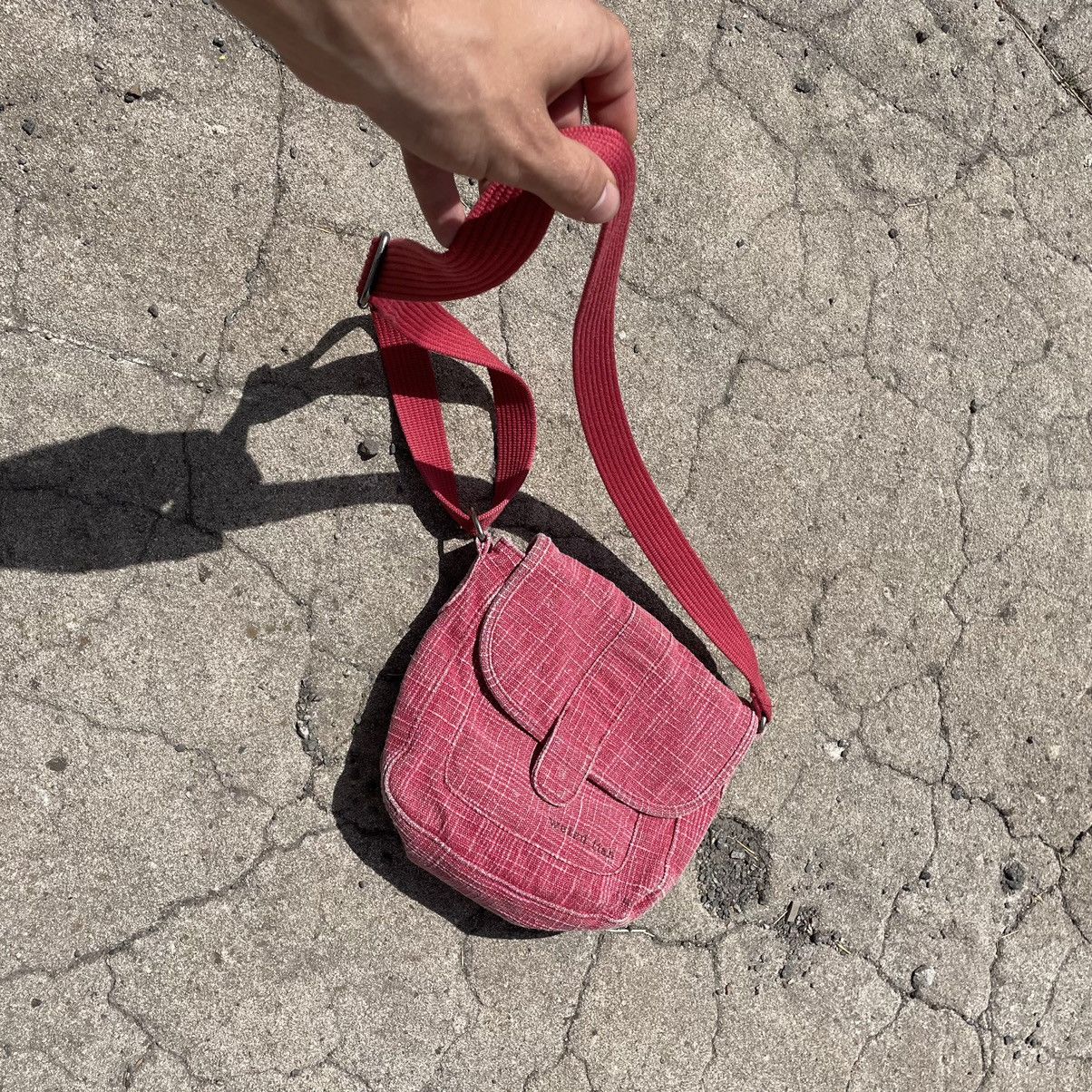 Vintage Vintage 90s Y2K Pink Shoulder Bag Japanese Streetwear OS Size ONE SIZE - 8 Thumbnail