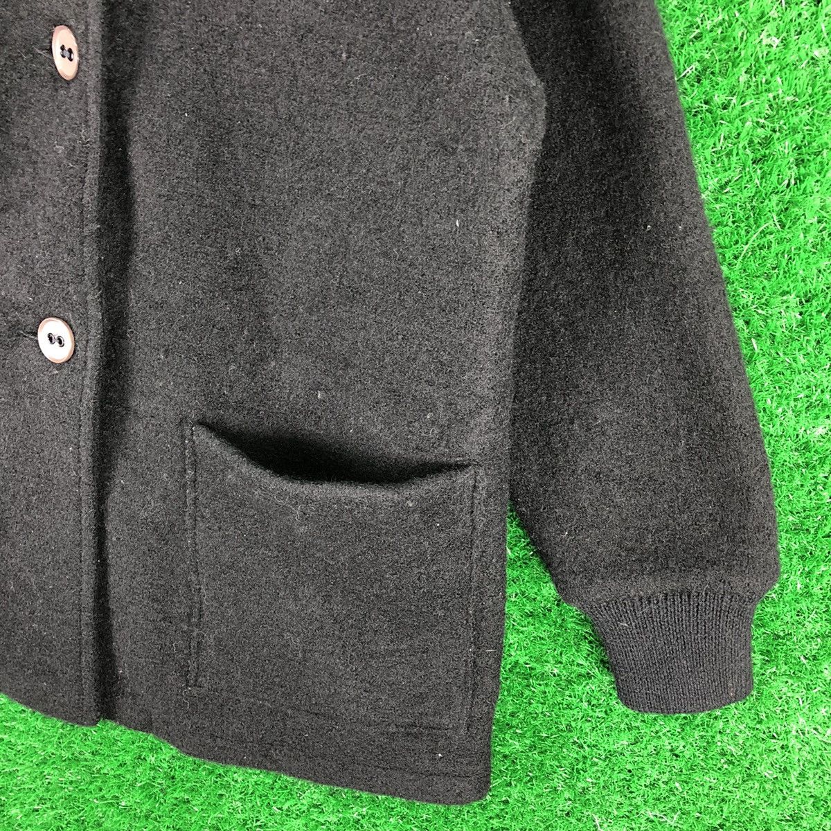 Japanese Brand Vintage Wool Jacket Japanese Designer by Kazamidori Size US XL / EU 56 / 4 - 3 Thumbnail