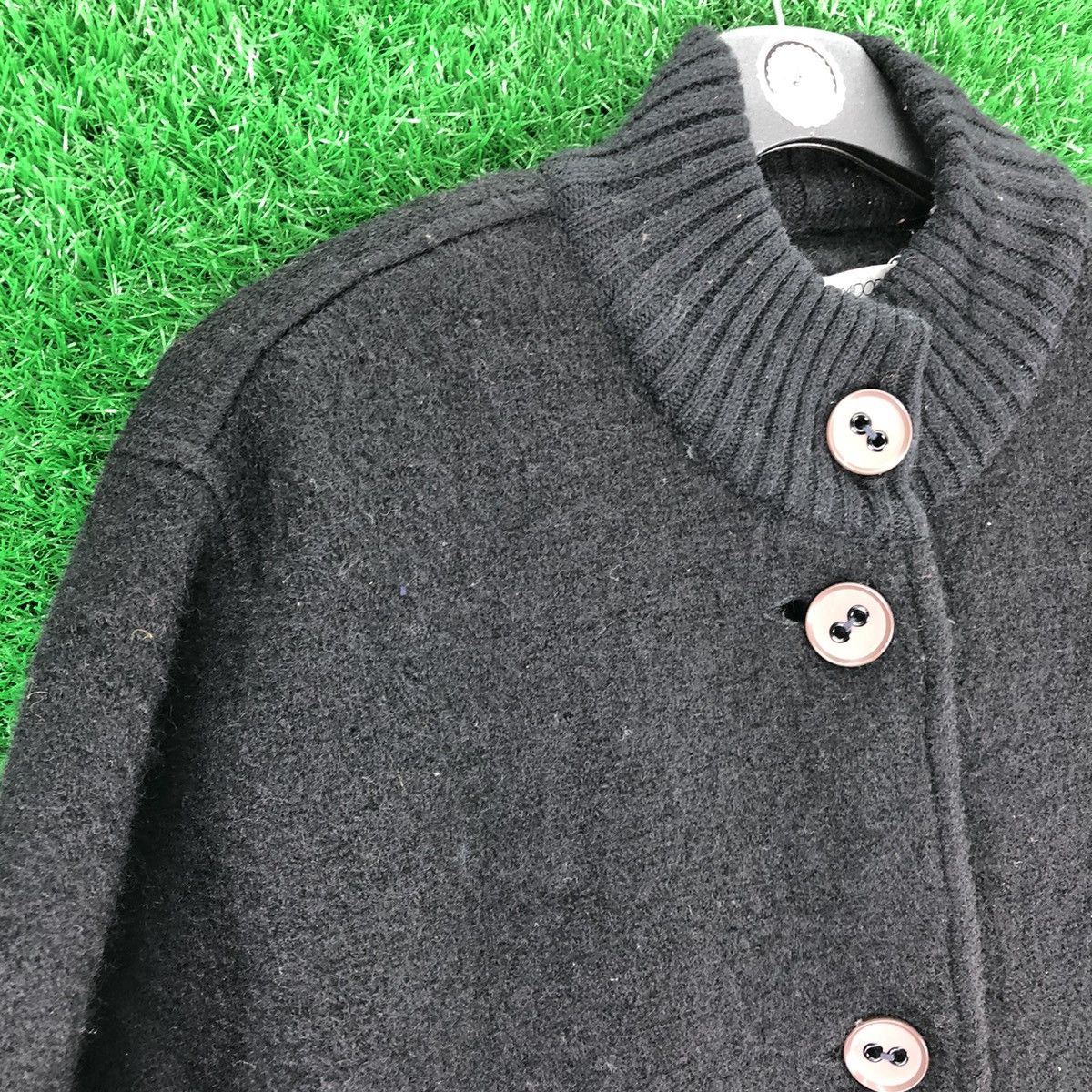 Japanese Brand Vintage Wool Jacket Japanese Designer by Kazamidori Size US XL / EU 56 / 4 - 2 Thumbnail