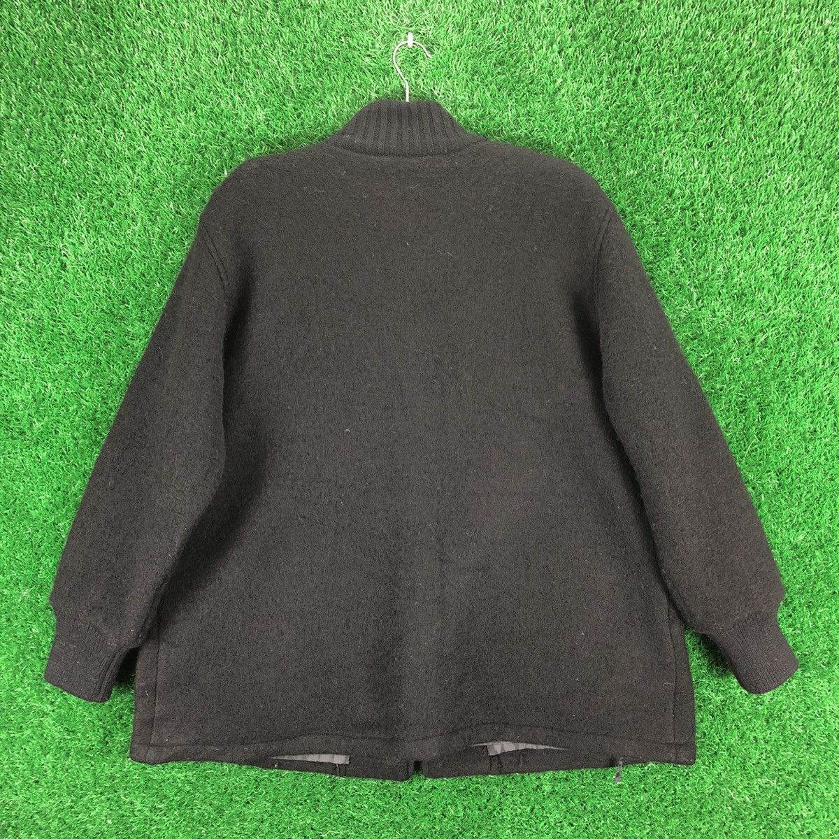 Japanese Brand Vintage Wool Jacket Japanese Designer by Kazamidori Size US XL / EU 56 / 4 - 4 Thumbnail