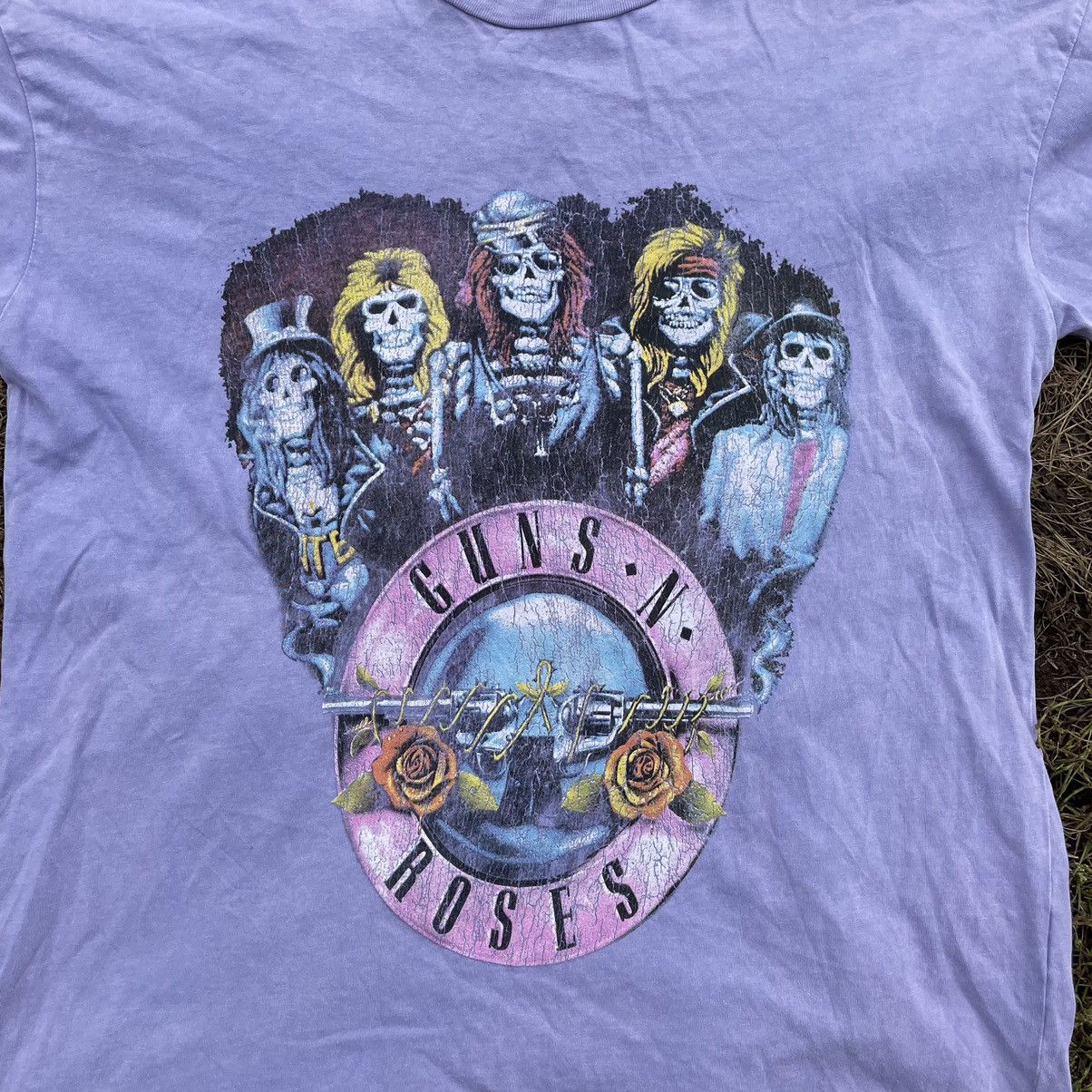 Vintage Vintage 2000s Guns N Roses Sun Faded Graphic Tee Grunge M Size US M / EU 48-50 / 2 - 4 Thumbnail