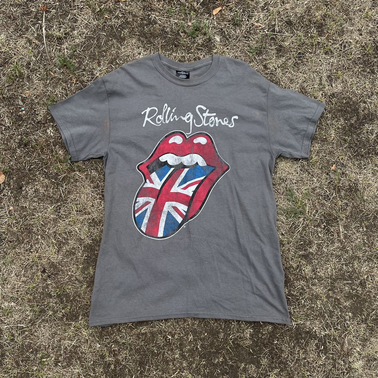 Band Tees Vintage Y2K The Rolling Stones Tee Face Print Band Tour Rock Size US L / EU 52-54 / 3 - 1 Thumbnail