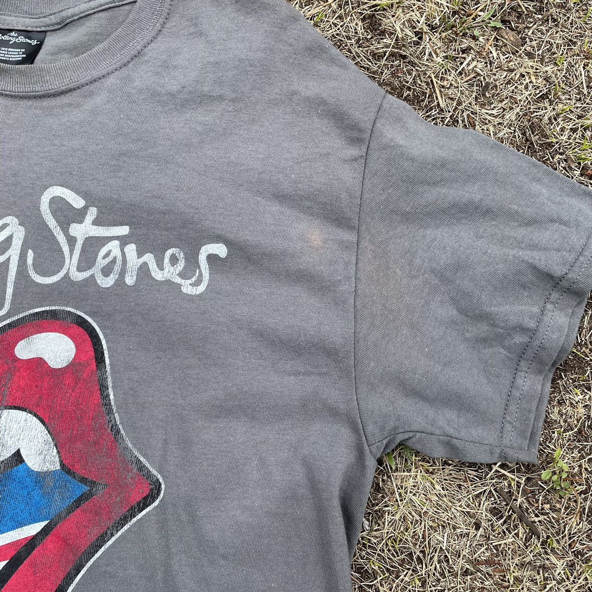 Band Tees Vintage Y2K The Rolling Stones Tee Face Print Band Tour Rock Size US L / EU 52-54 / 3 - 4 Thumbnail