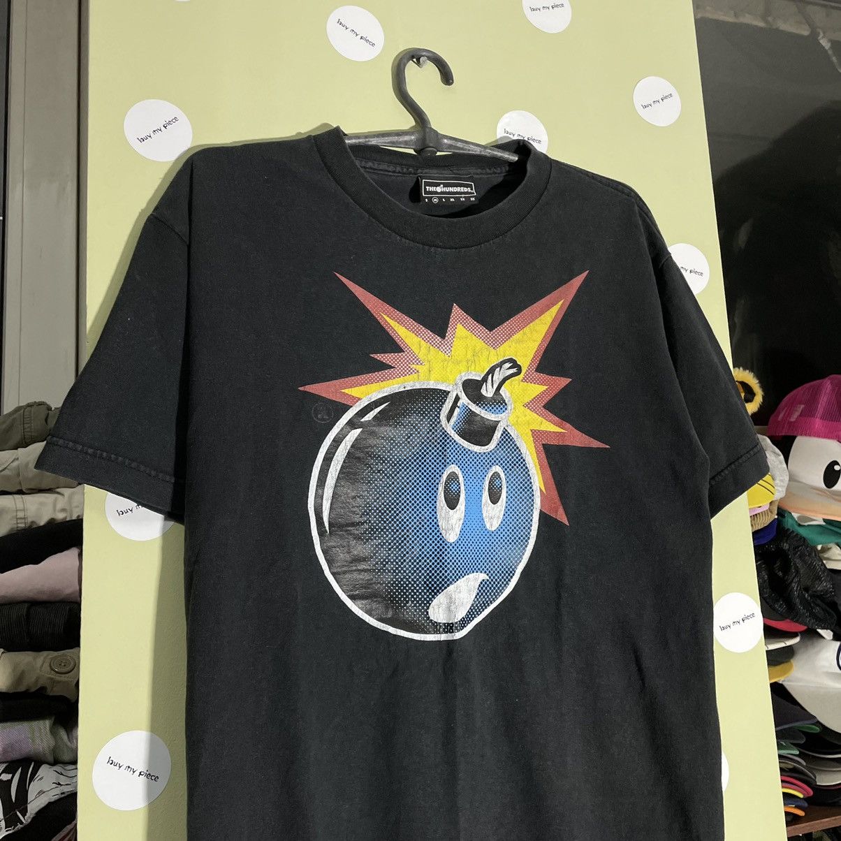 Vintage Vintage 90s Bomb Graphic Tee Sun Faded Skate Streetwear L Size US L / EU 52-54 / 3 - 5 Thumbnail