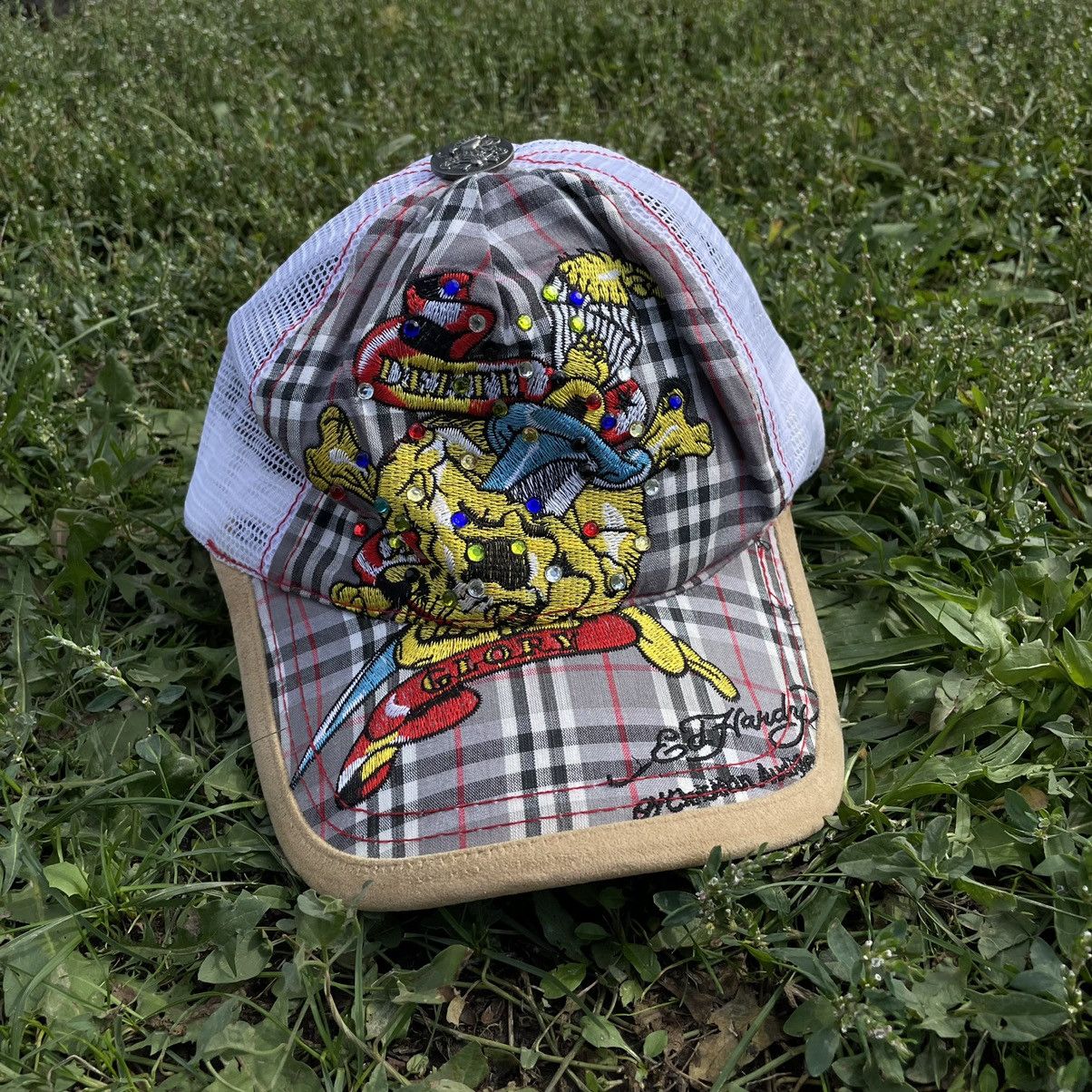 Ed Hardy Vintage Y2K Ed Hardy Cristian Audigier Streetwear Hat Cap Size ONE SIZE - 2 Thumbnail