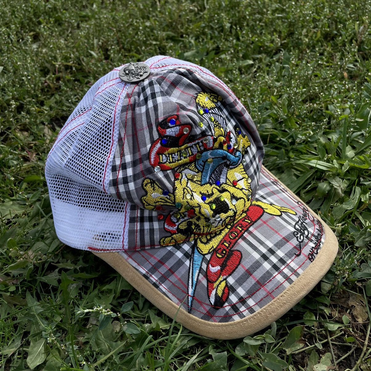 Ed Hardy Vintage Y2K Ed Hardy Cristian Audigier Streetwear Hat Cap Size ONE SIZE - 1 Thumbnail