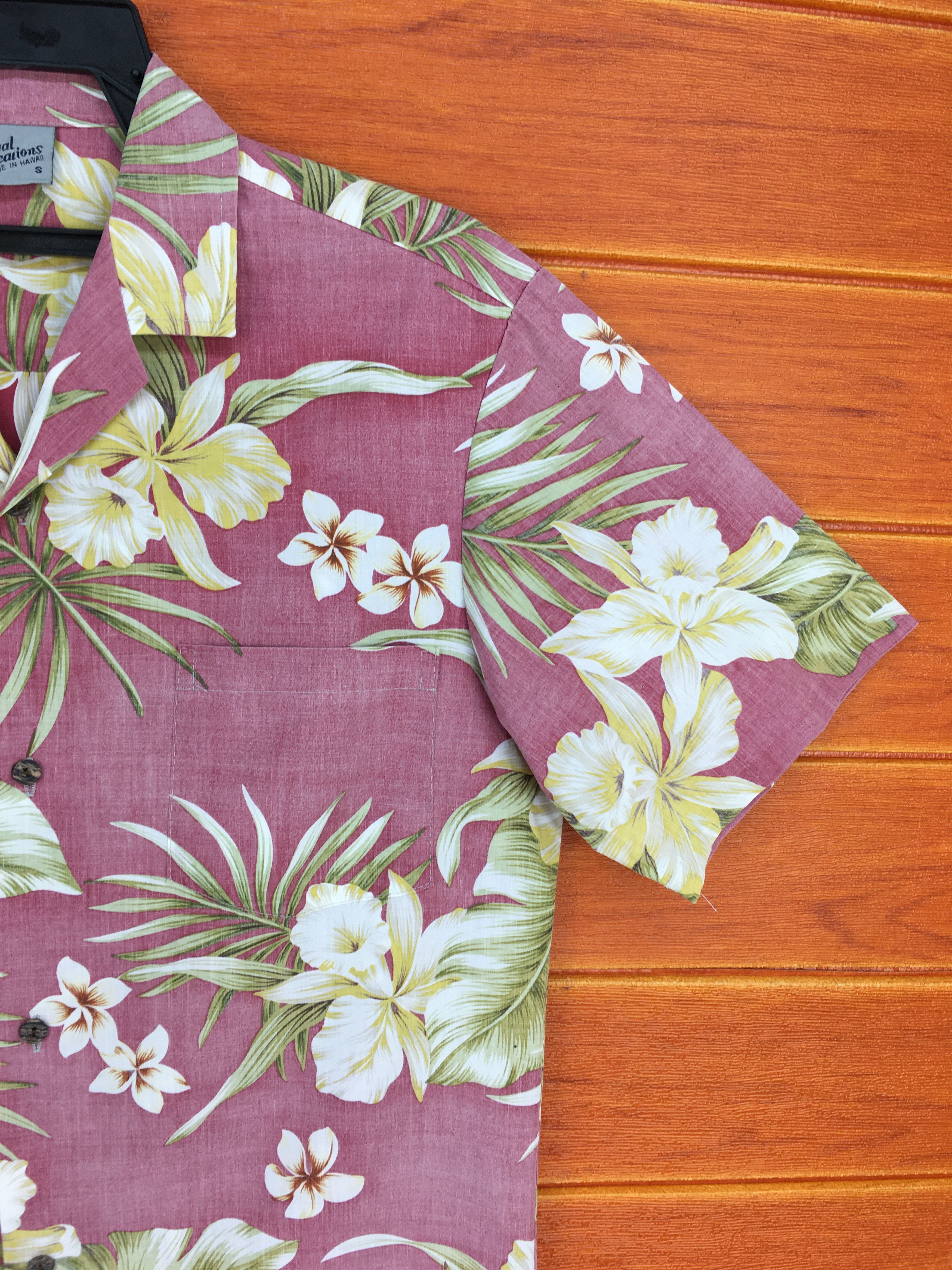 Vintage Vintage 80s ROYAL CREATIONS Floral Reverse Print Shirt Size US S / EU 44-46 / 1 - 6 Thumbnail