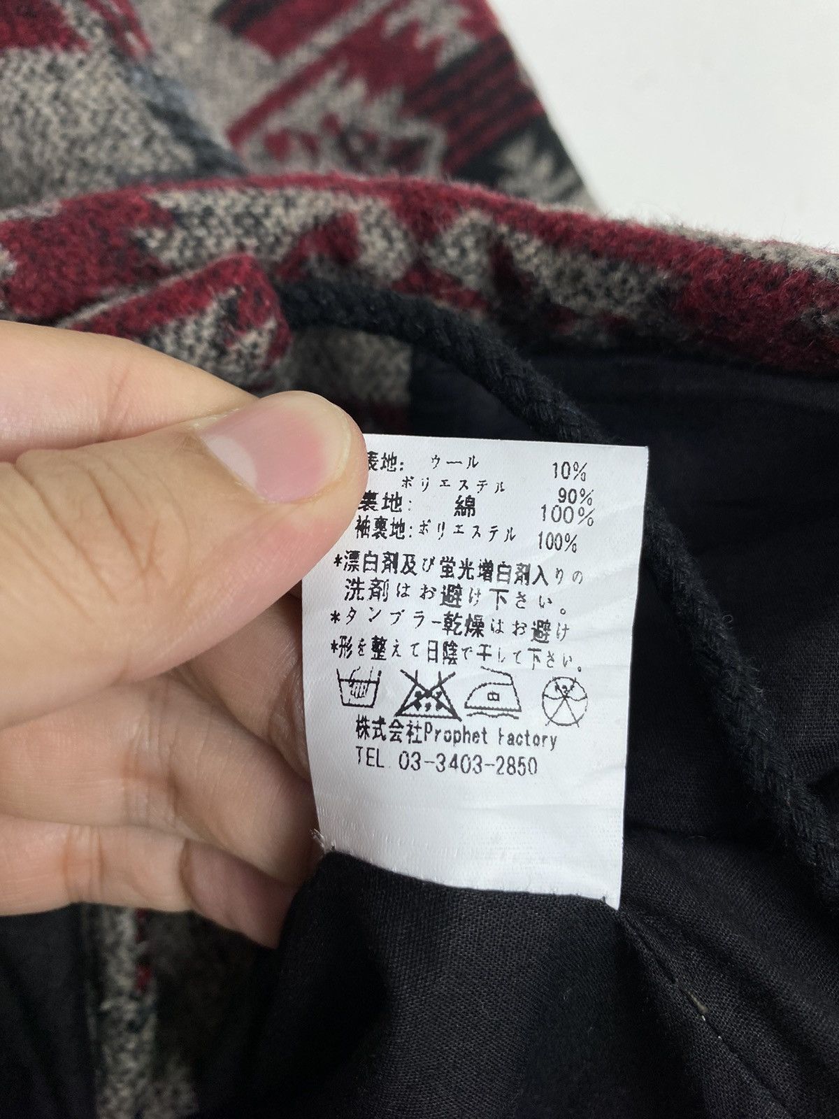 Japanese Brand Rare‼️ Vintage Revo Wool Snap Button Jacket Aztec Navajo Size US S / EU 44-46 / 1 - 7 Thumbnail