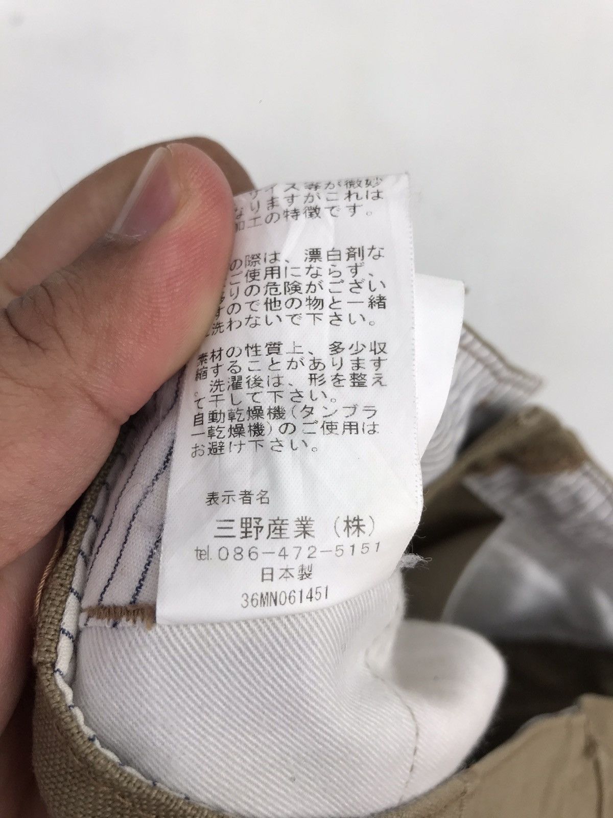 Japanese Brand Mc Apache Rare Design Style Size US 30 / EU 46 - 9 Thumbnail