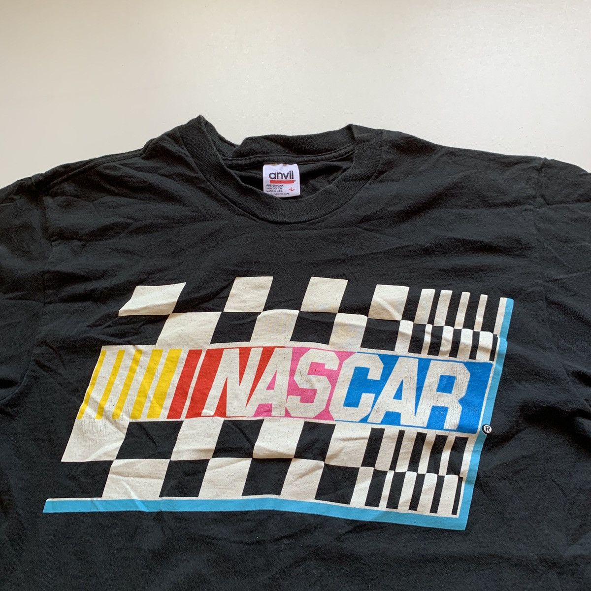 NASCAR × Vintage Vintage 1990s Nascar Racing Promo Graphic T Shirt Large Rare Size US L / EU 52-54 / 3 - 2 Thumbnail