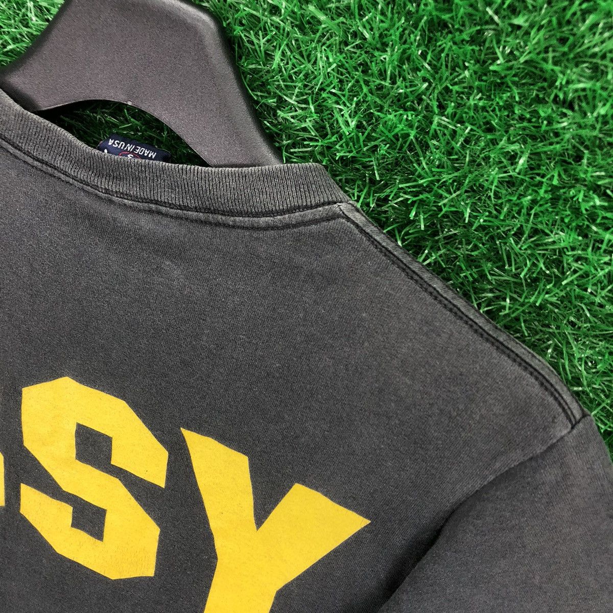 Stussy × Vintage Vintage 90's Stussy Big Spell Out Logo Back Hit Size US XS / EU 42 / 0 - 11 Thumbnail