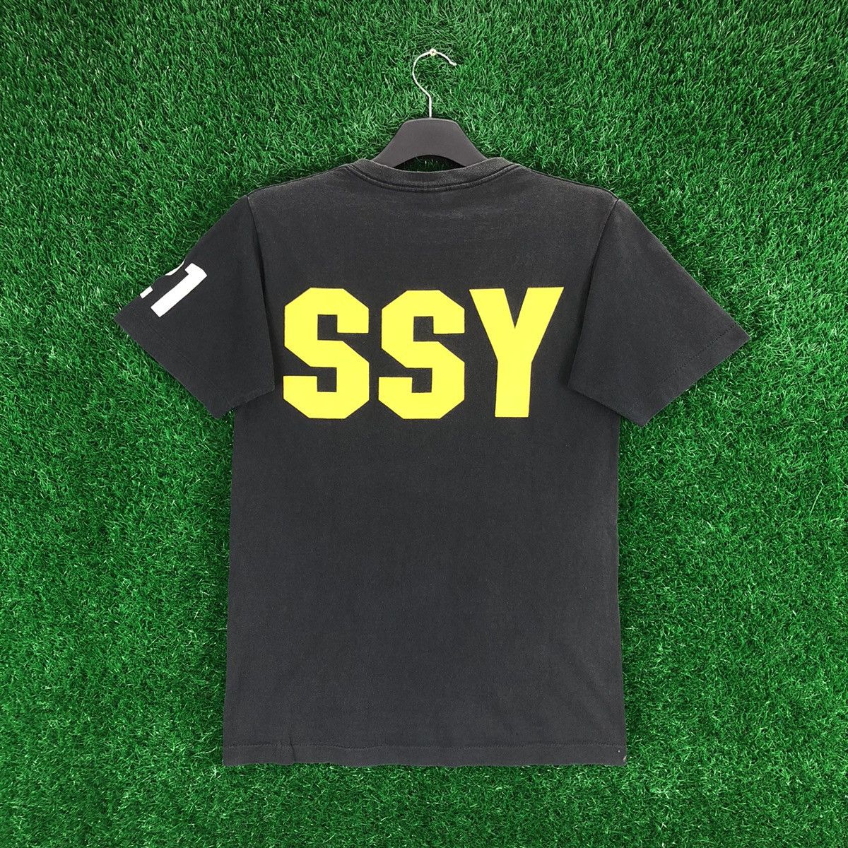 Stussy × Vintage Vintage 90's Stussy Big Spell Out Logo Back Hit Size US XS / EU 42 / 0 - 4 Thumbnail