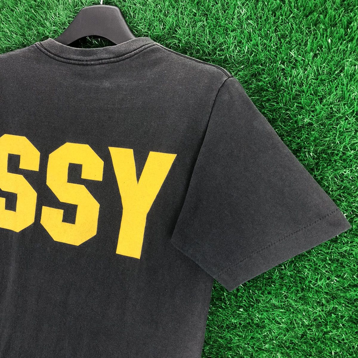 Stussy × Vintage Vintage 90's Stussy Big Spell Out Logo Back Hit Size US XS / EU 42 / 0 - 5 Thumbnail