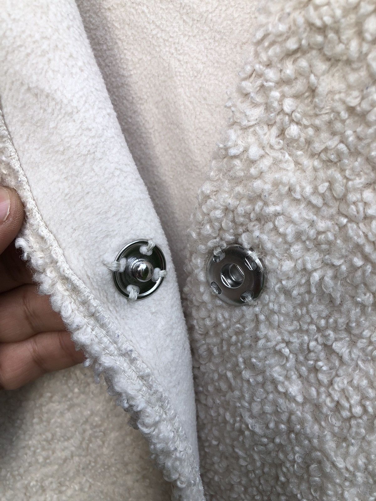 Uniqlo Uniqlo Deep Pile Long Cardigan Hidden Snap Button Size US XL / EU 56 / 4 - 10 Thumbnail