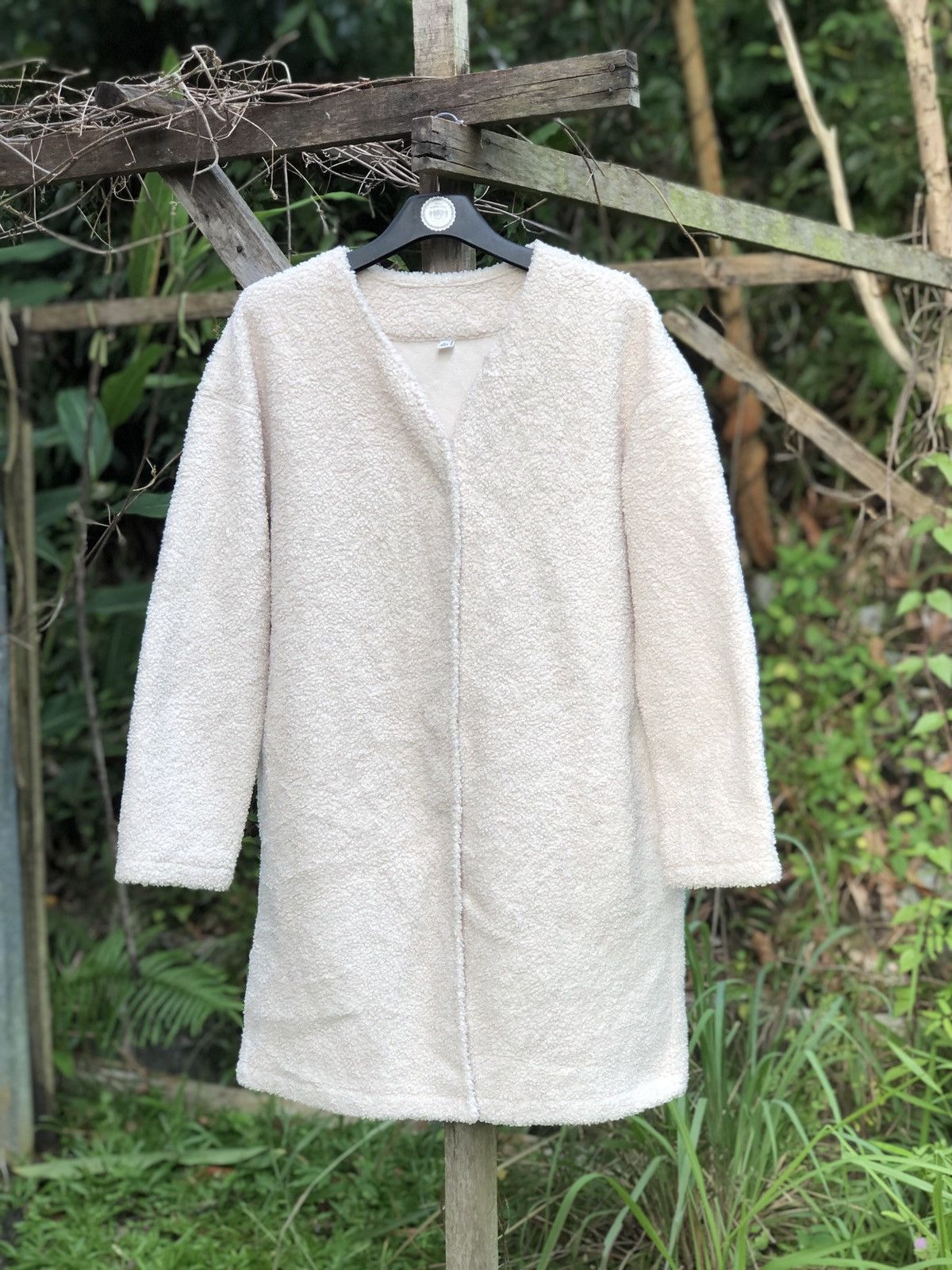 Uniqlo Uniqlo Deep Pile Long Cardigan Hidden Snap Button Size US XL / EU 56 / 4 - 1 Thumbnail