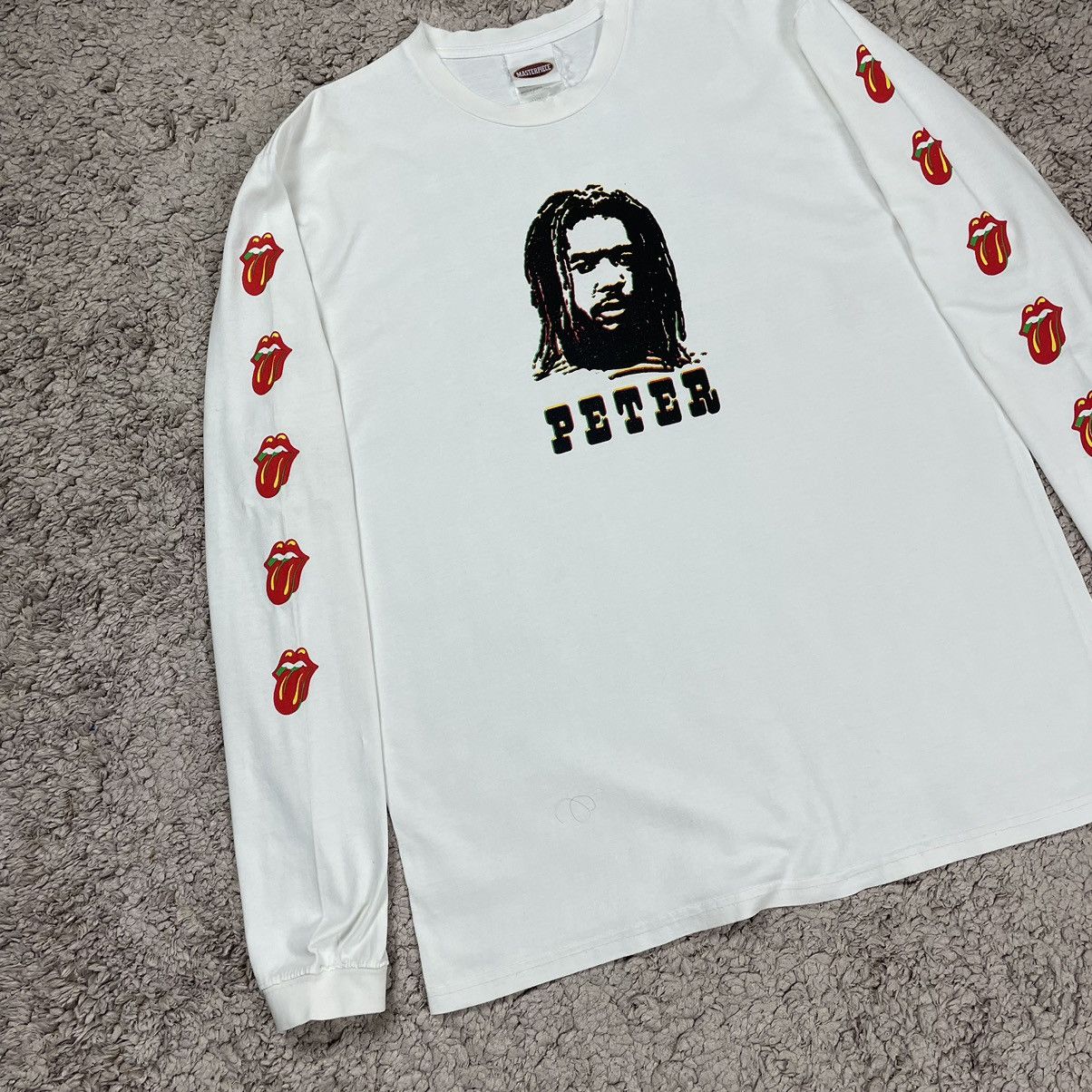 MasterPiece Vintage Rare Masterpiece Who Killed Peter Tosh Longsleeve Size US XL / EU 56 / 4 - 4 Thumbnail