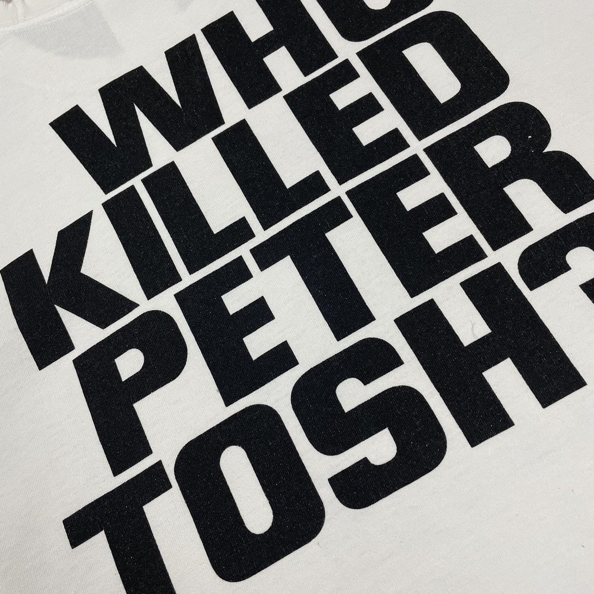 MasterPiece Vintage Rare Masterpiece Who Killed Peter Tosh Longsleeve Size US XL / EU 56 / 4 - 12 Thumbnail