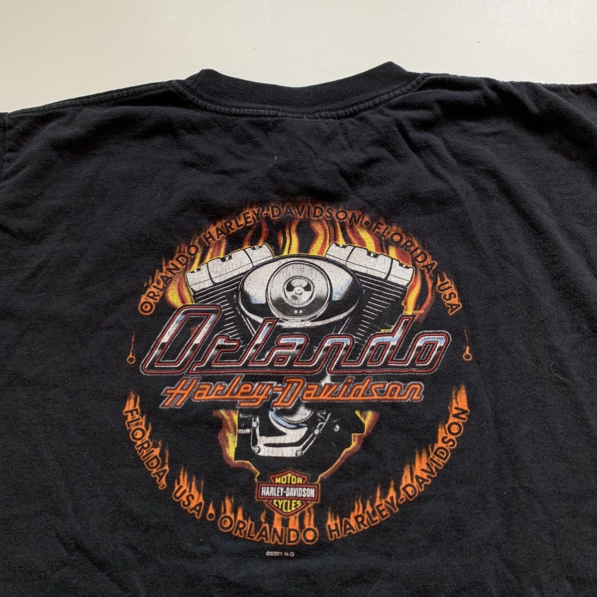 Harley Davidson Vintage 2000s Harley Davidson Motorcycles Graphic T Shirt Size US M / EU 48-50 / 2 - 4 Thumbnail
