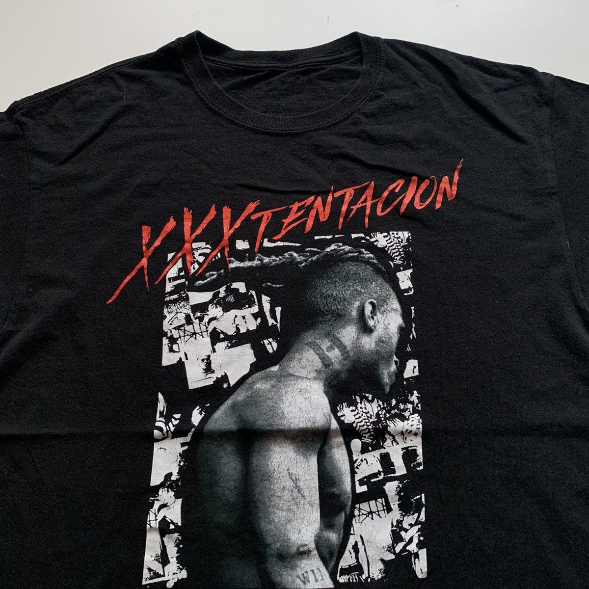 Rap Tees Vintage 2000s XXXtentacion Promo Rap Graphic T Shirt Rare Size US L / EU 52-54 / 3 - 2 Thumbnail
