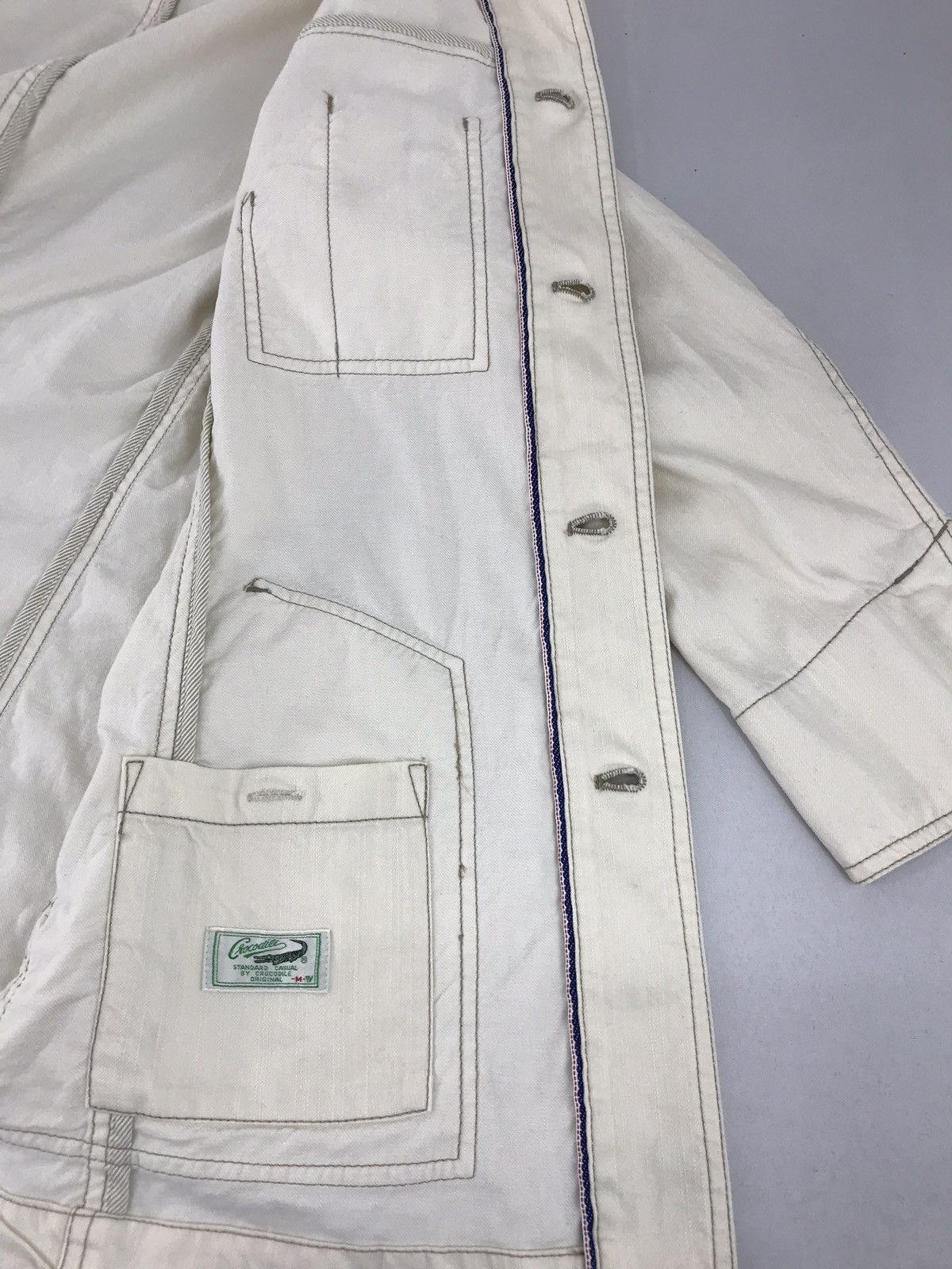 Japanese Brand Vintage Crocodile Button Pocket Tactical Classic Style Size US L / EU 52-54 / 3 - 7 Thumbnail