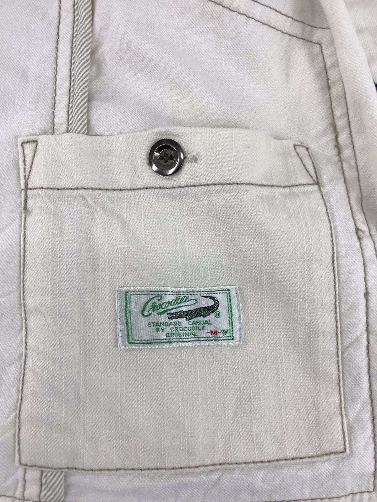 Japanese Brand Vintage Crocodile Button Pocket Tactical Classic Style Size US L / EU 52-54 / 3 - 14 Thumbnail