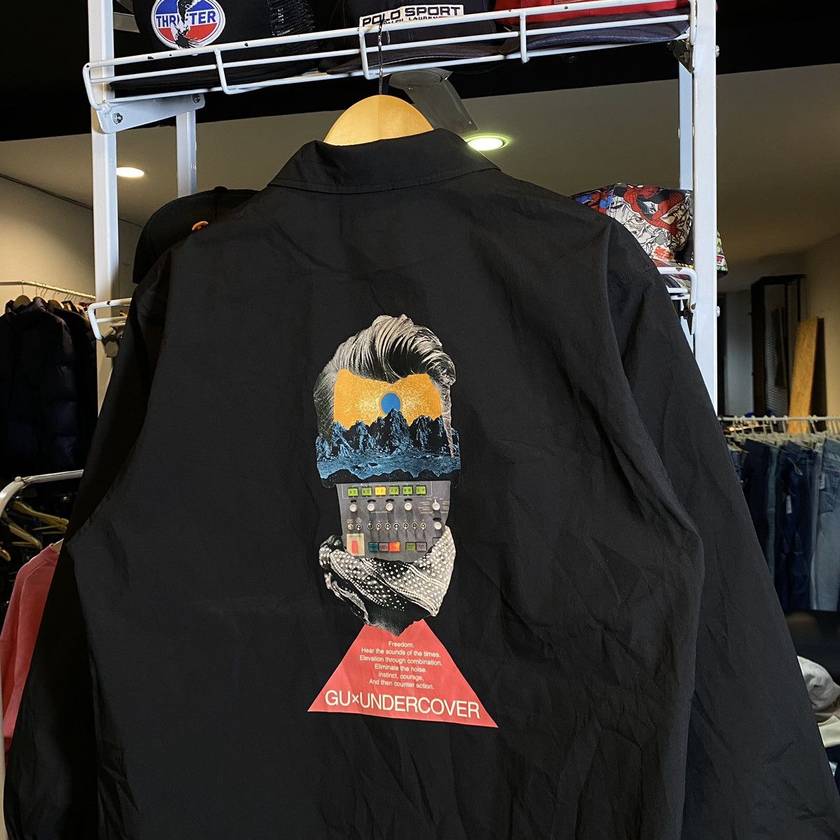 GU × Undercover RARE LIKE NEW‼️GU X Undercover Freedom Coach Jackets Size US M / EU 48-50 / 2 - 3 Thumbnail