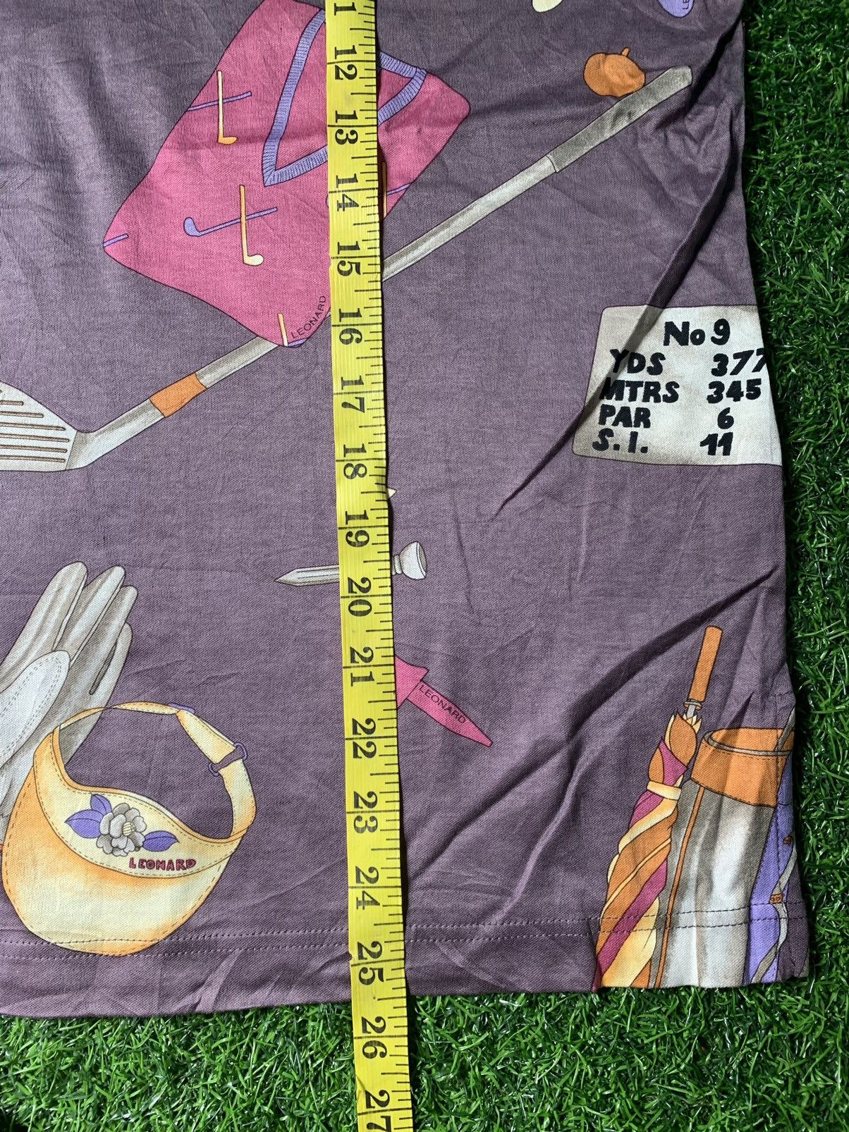 Leonard Paris × Vintage Leonard Sport Golf Classic All Over Printed Polo Tee Size M / US 6-8 / IT 42-44 - 6 Thumbnail