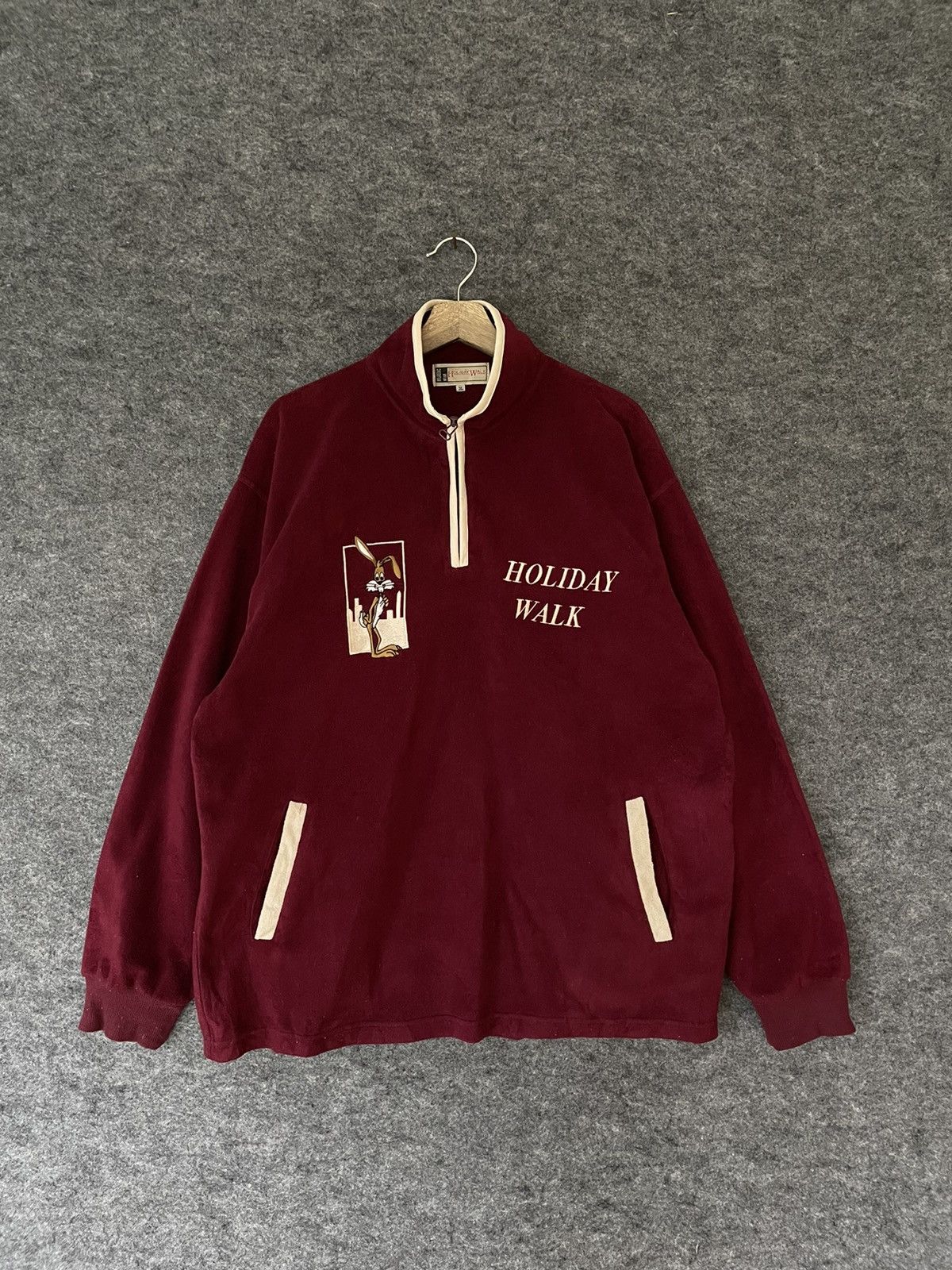 VINTAGE HOLIDAY WALK FLEECE JACKET