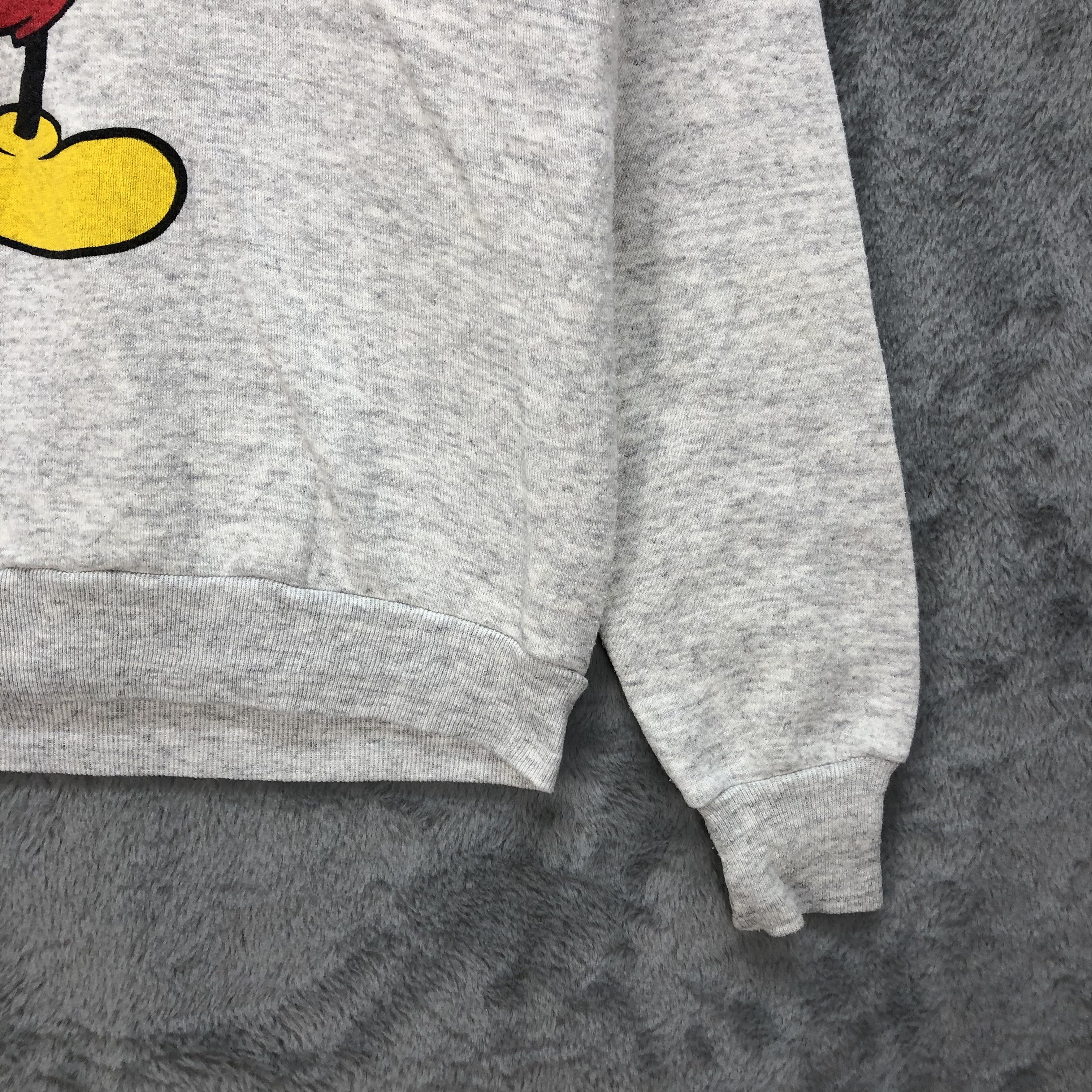 Disney Vintage Disney Mickey Mouse Big Logo Sweatshirt #5439-190 Size US L / EU 52-54 / 3 - 6 Thumbnail