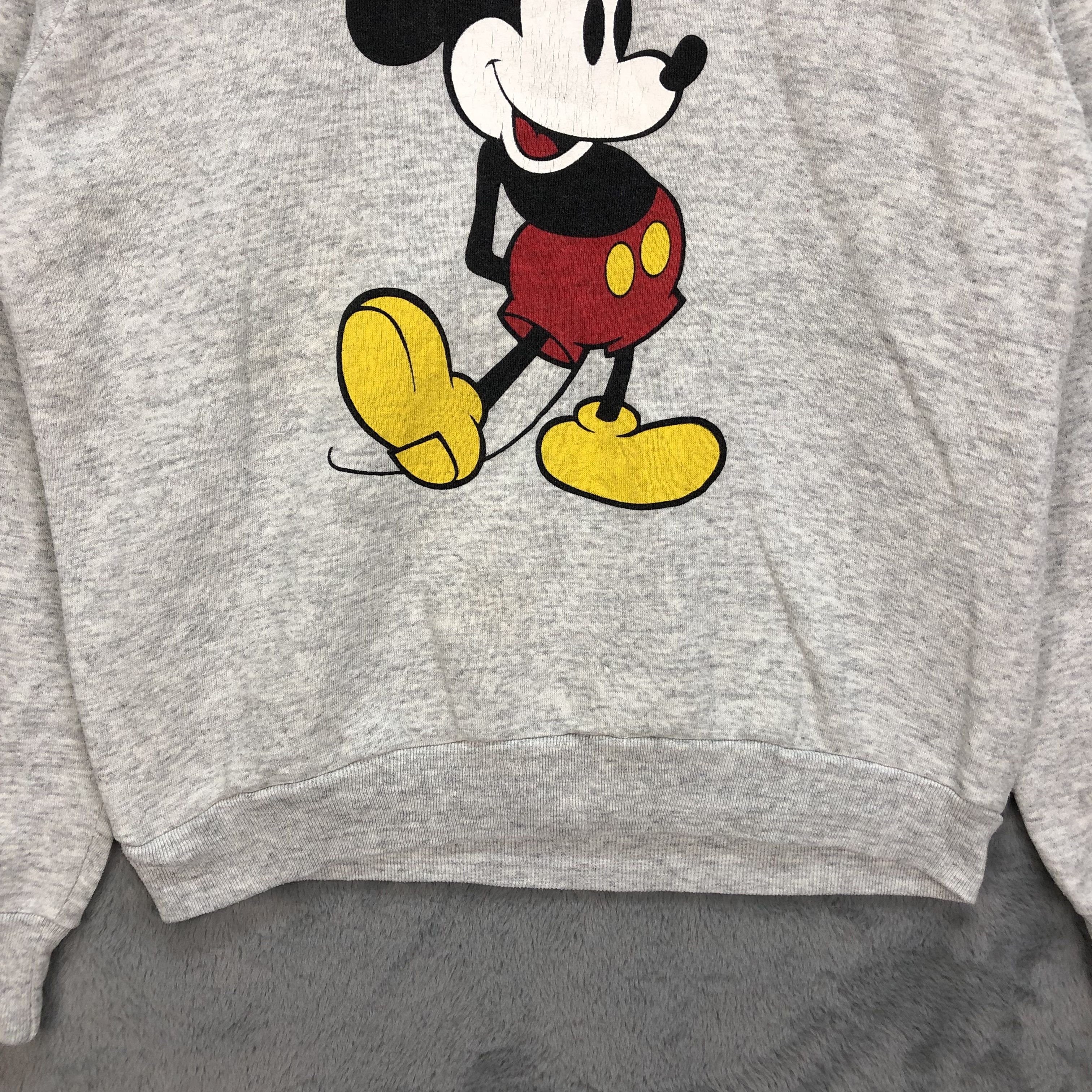 Disney Vintage Disney Mickey Mouse Big Logo Sweatshirt #5439-190 Size US L / EU 52-54 / 3 - 4 Thumbnail