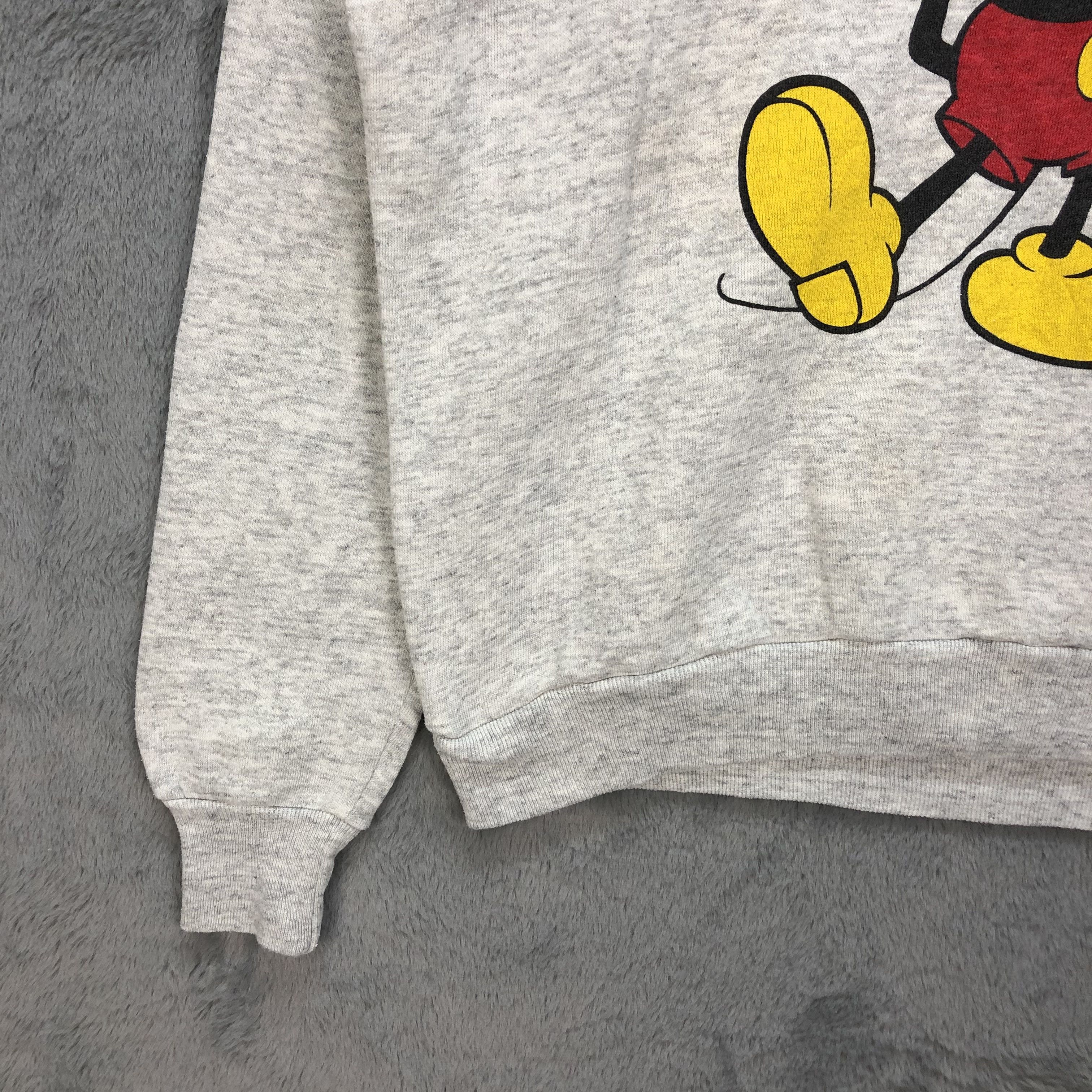 Disney Vintage Disney Mickey Mouse Big Logo Sweatshirt #5439-190 Size US L / EU 52-54 / 3 - 5 Thumbnail