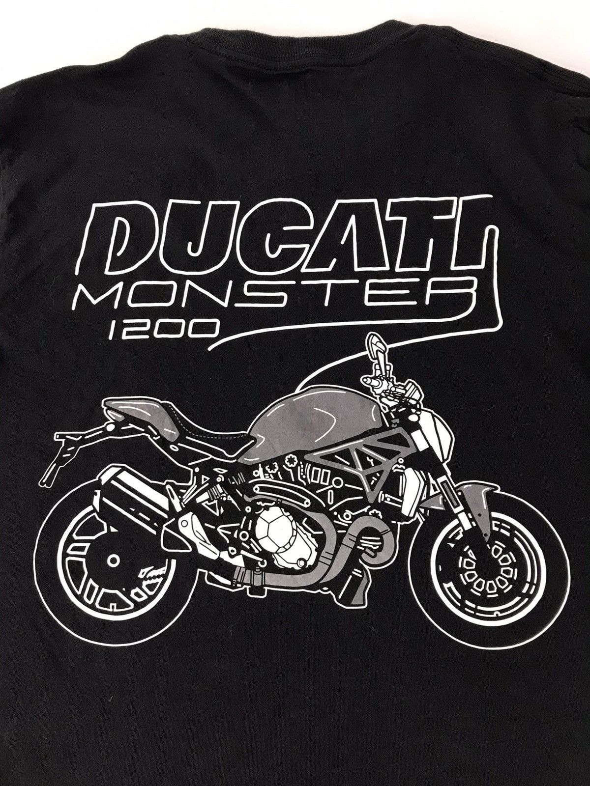 Ducati × Japanese Brand Uniqlo X Ducati Monster 1200 Tee Big Logo K2163j Size US S / EU 44-46 / 1 - 2 Thumbnail