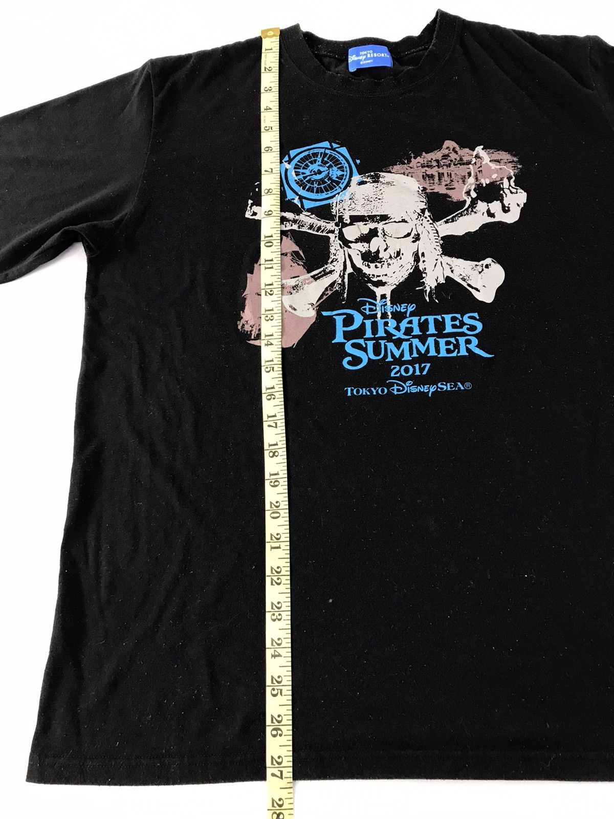 Disney × Japanese Brand Tokyo Disney Resort Pirates Summer 2017 Tee Printed Logo Size US L / EU 52-54 / 3 - 8 Thumbnail
