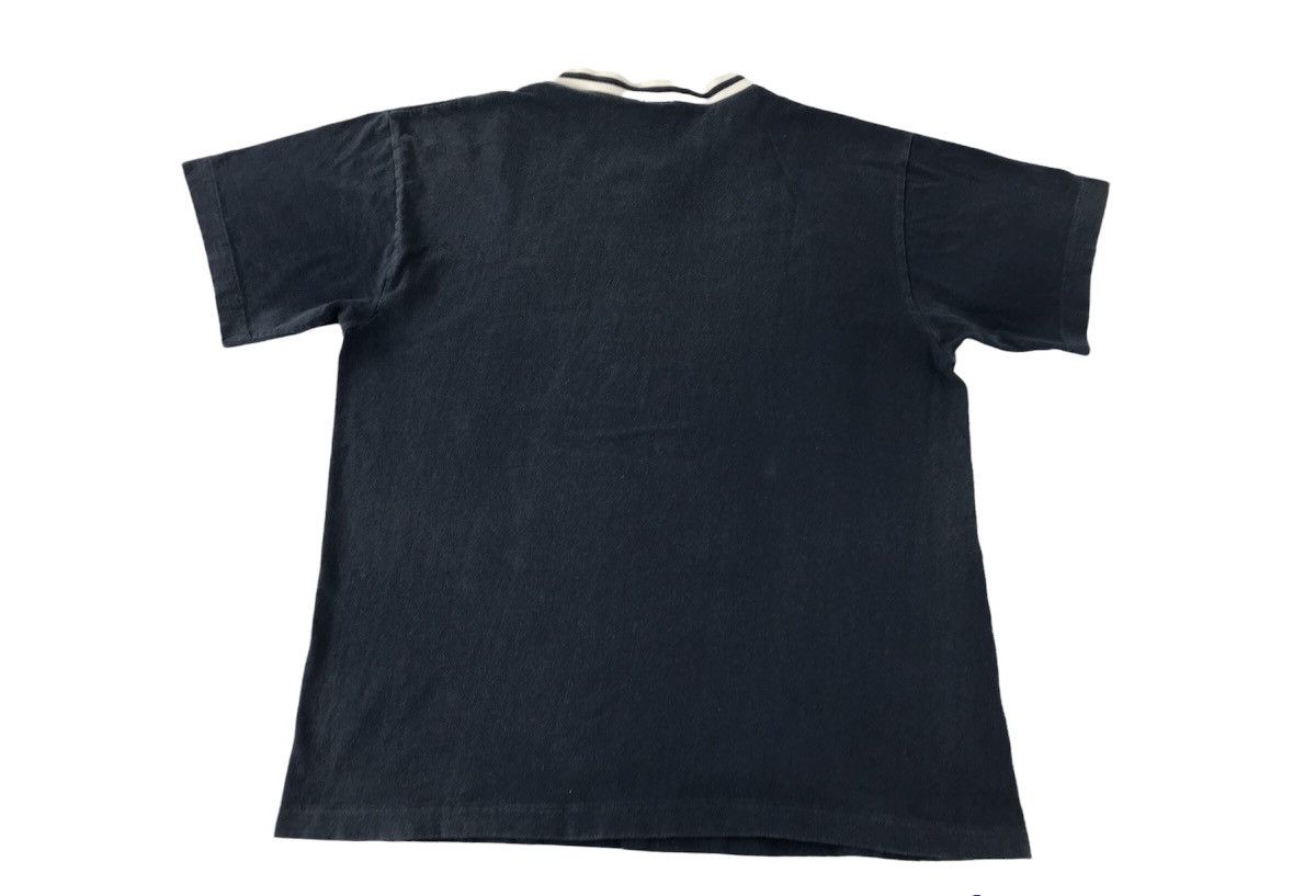 Adidas × Vintage 90s Adidas V Neck Tee Modern Classic Sportswear K2165j Size US L / EU 52-54 / 3 - 5 Thumbnail