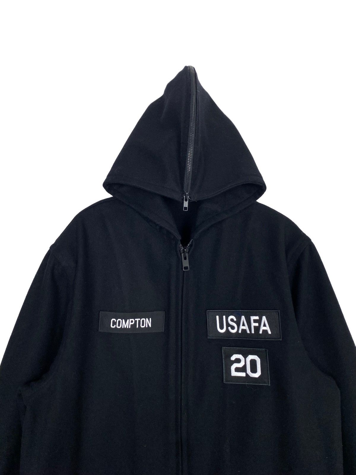 Vintage Rare‼️ Vintage Usafa Wool Parka Cadet Hoodie Comton Size US M / EU 48-50 / 2 - 4 Thumbnail