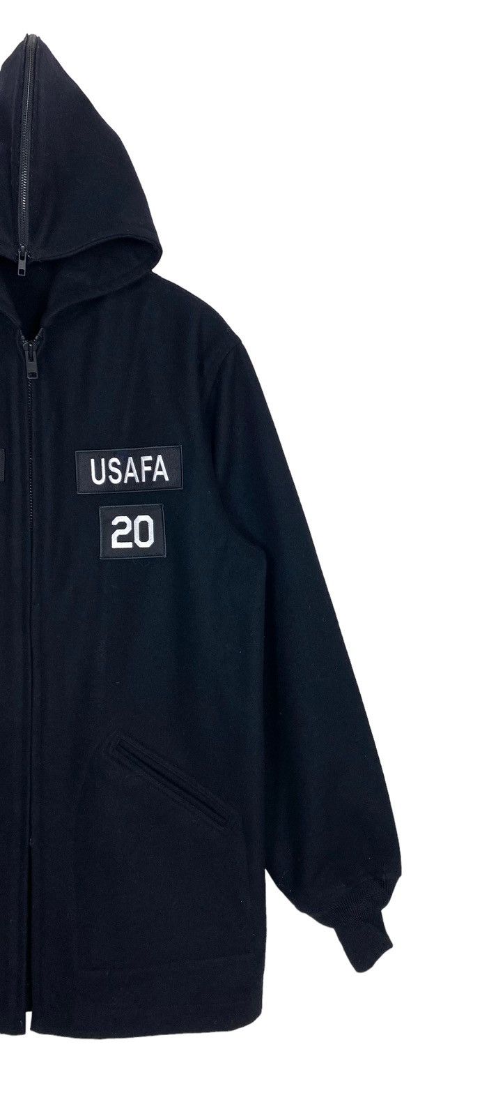 Vintage Rare‼️ Vintage Usafa Wool Parka Cadet Hoodie Comton Size US M / EU 48-50 / 2 - 3 Thumbnail