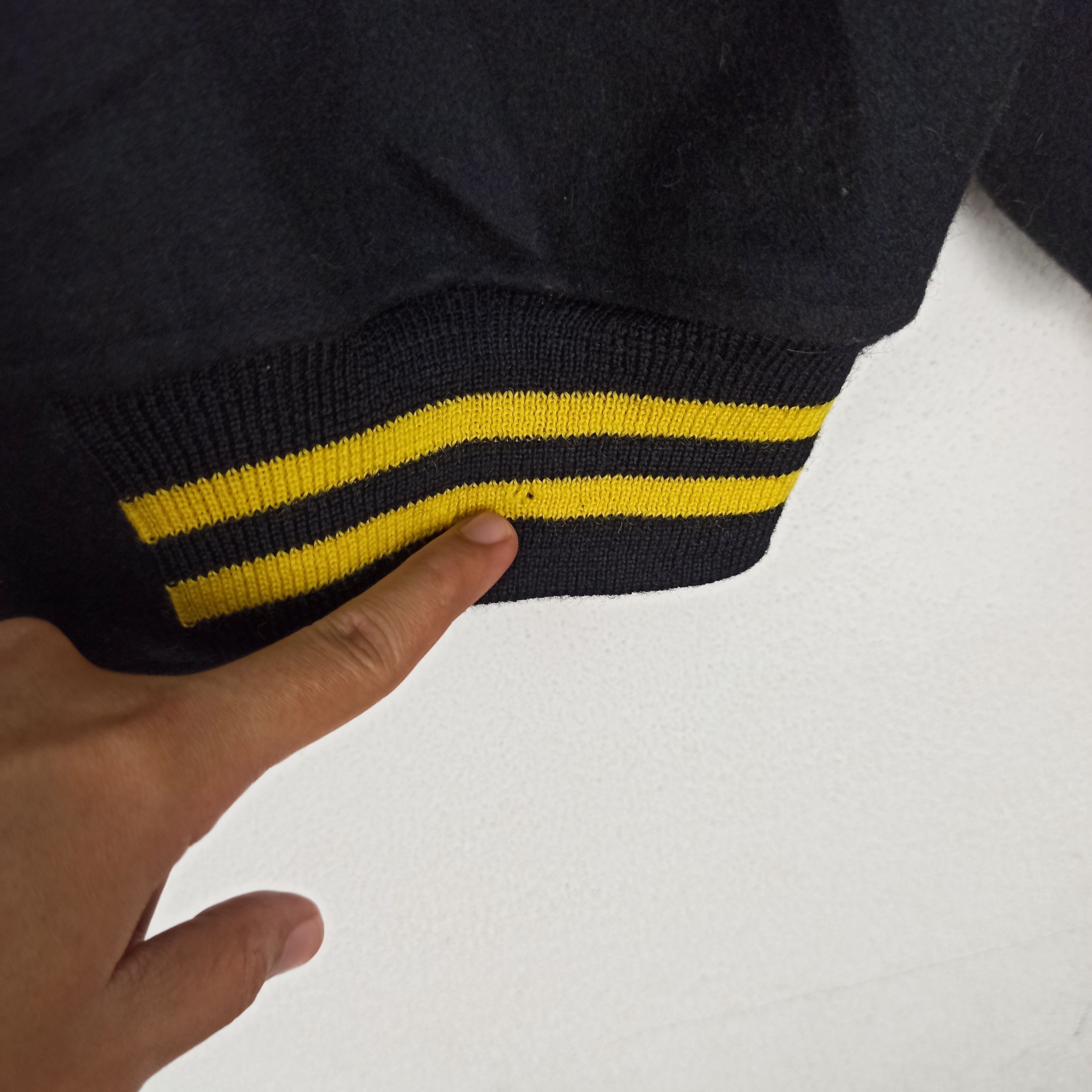 Japanese Brand Vintage Varsity Jacket Leather Rugby club Japanese Brand Size US M / EU 48-50 / 2 - 10 Thumbnail