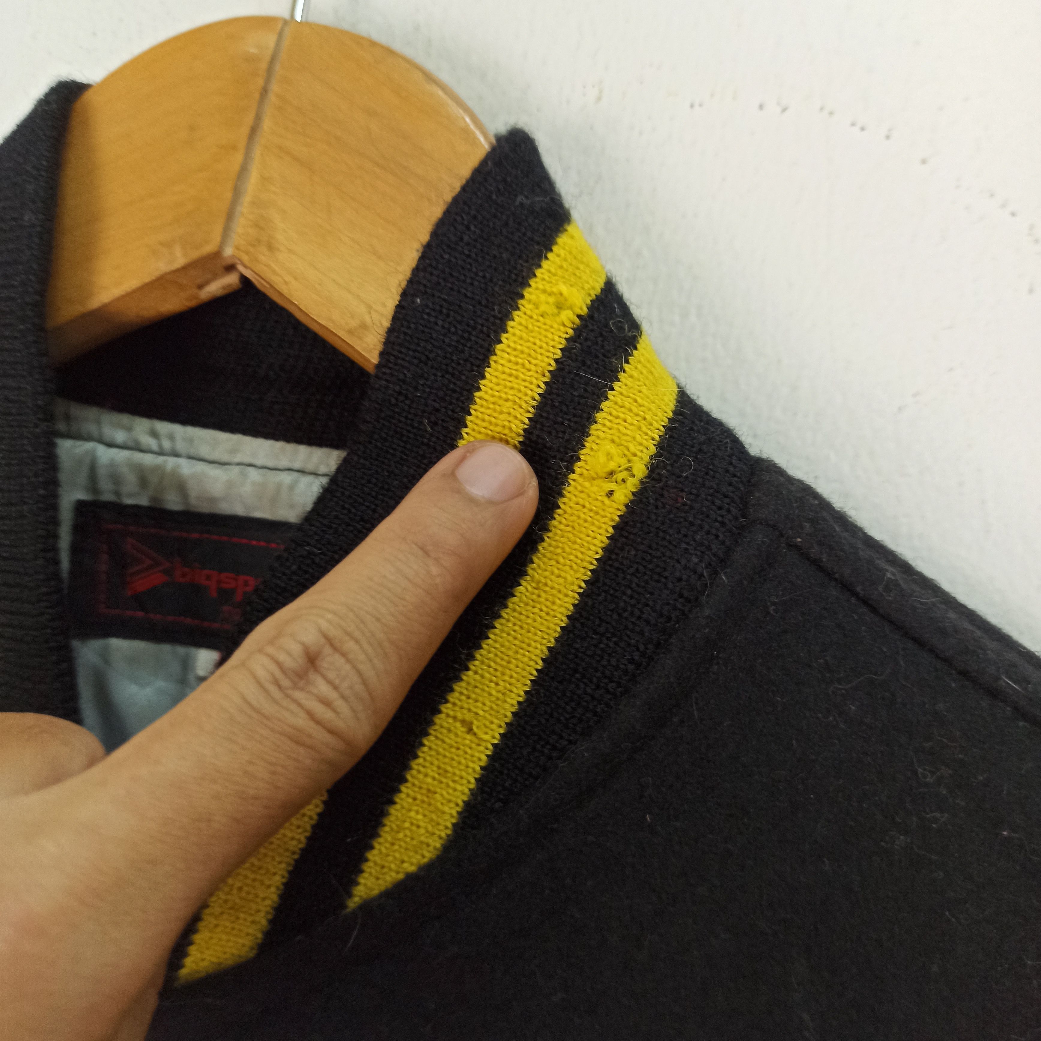Japanese Brand Vintage Varsity Jacket Leather Rugby club Japanese Brand Size US M / EU 48-50 / 2 - 7 Thumbnail