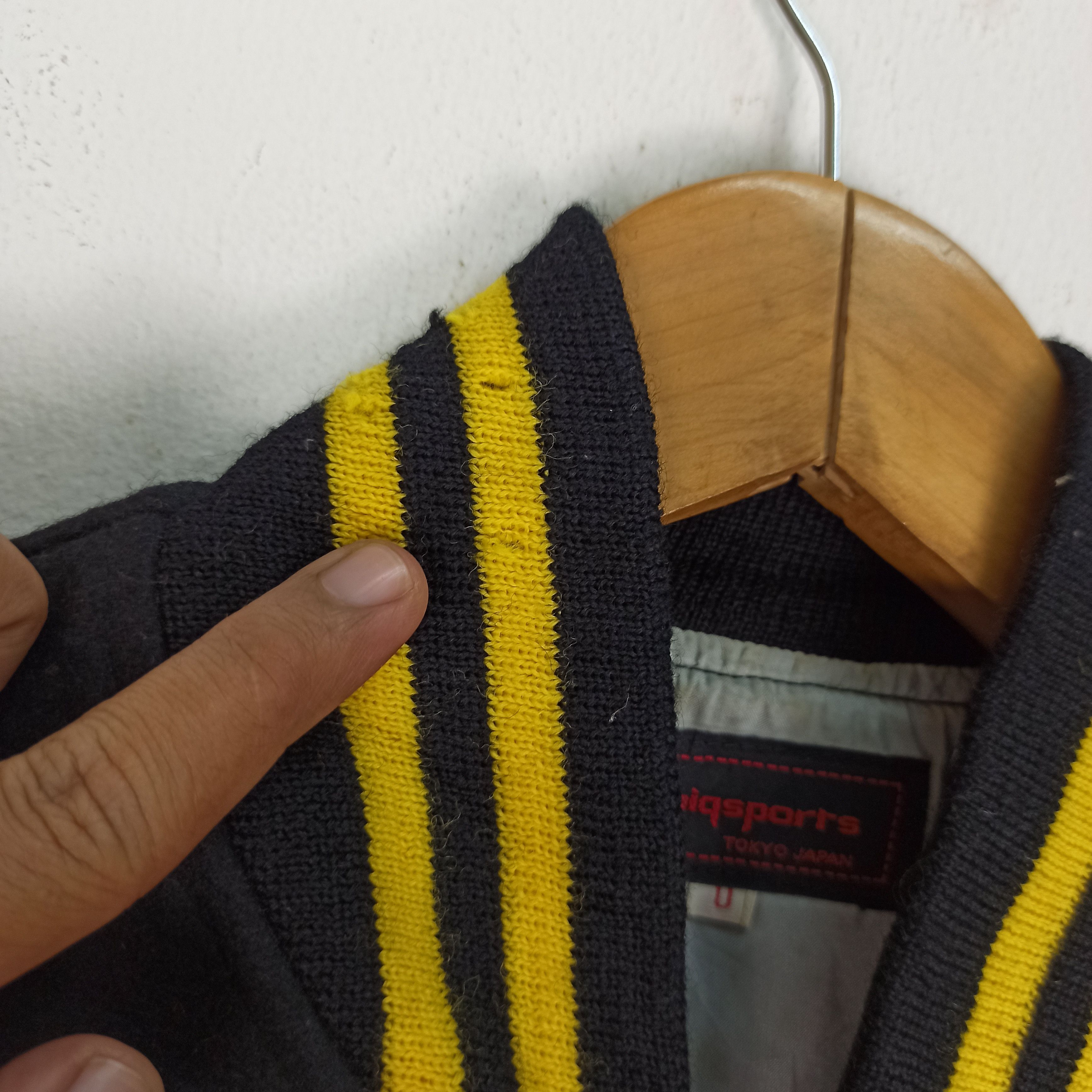 Japanese Brand Vintage Varsity Jacket Leather Rugby club Japanese Brand Size US M / EU 48-50 / 2 - 8 Thumbnail