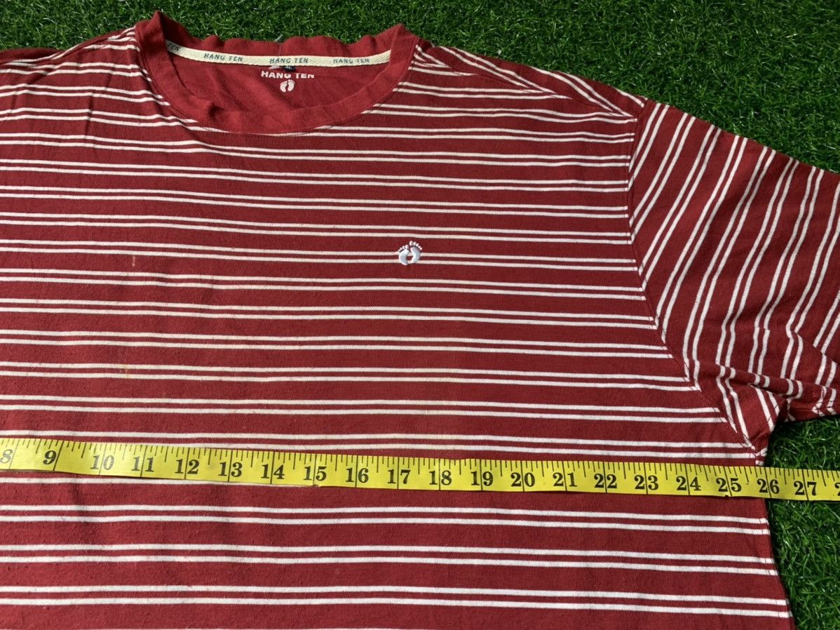 Hang Ten Hang Ten Striped Unisex Skateboard Surfing Baggy Tee 4L Size US L / EU 52-54 / 3 - 6 Thumbnail