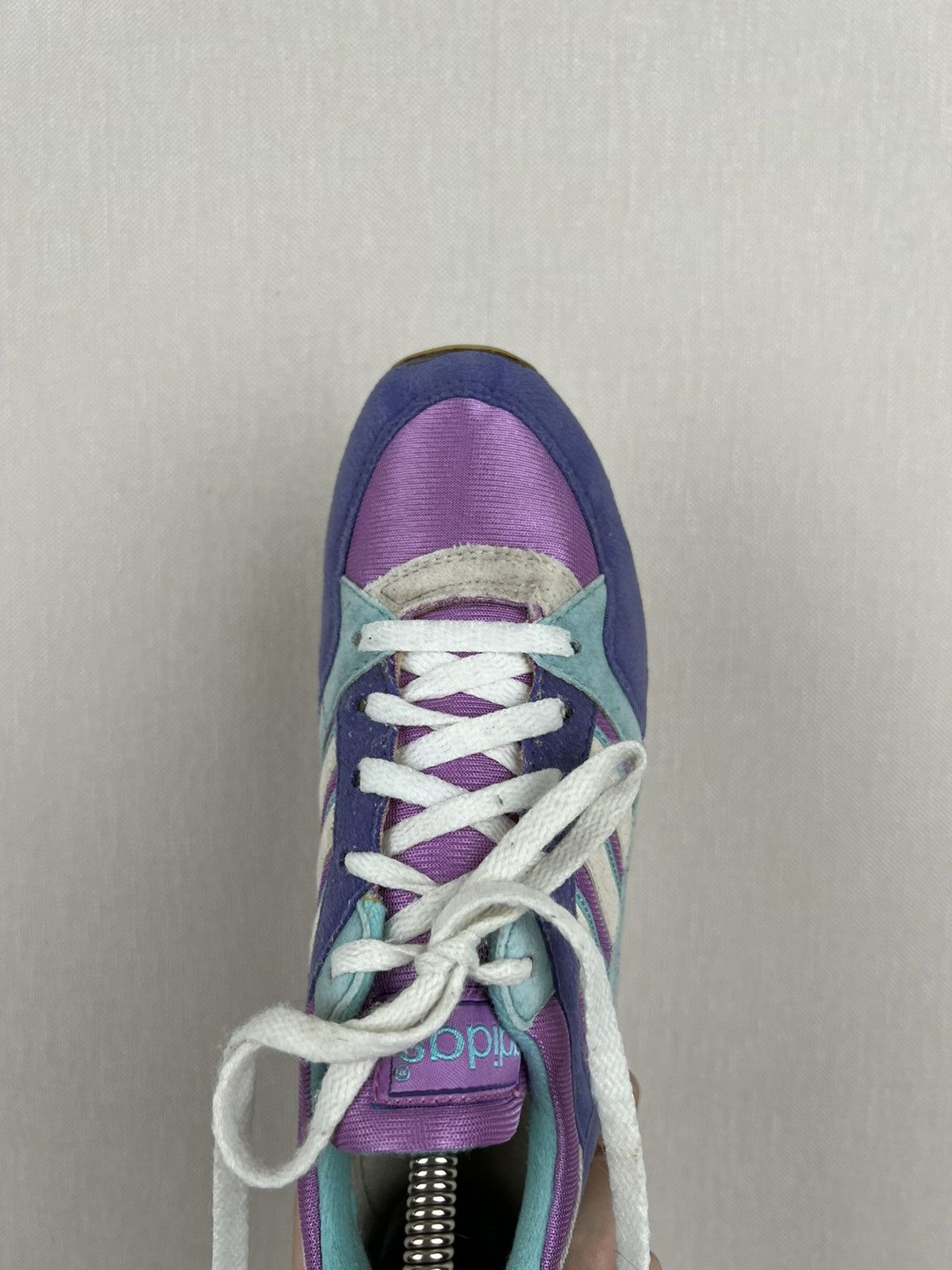 Adidas Vintage Adidas Trainers Sneakers Purple Pink 1992 Size US 6 / EU 39 - 12 Thumbnail