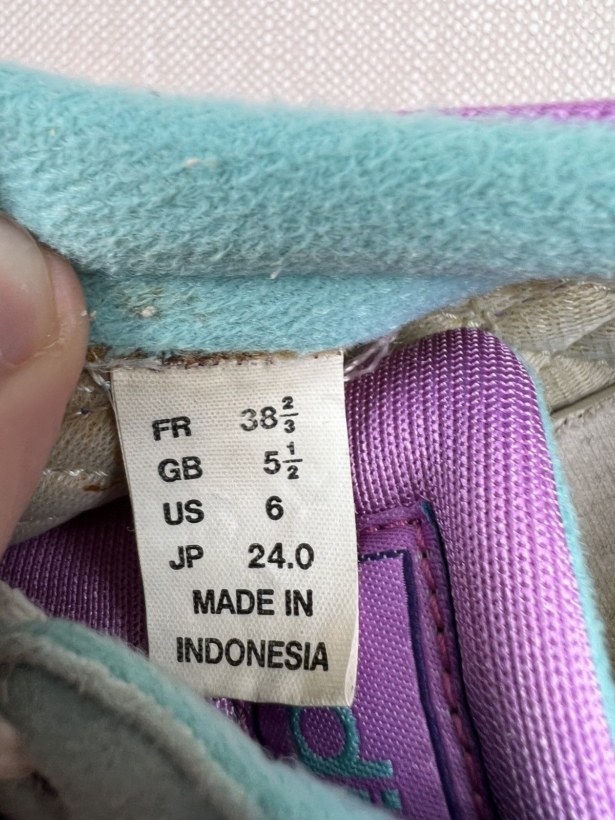 Adidas Vintage Adidas Trainers Sneakers Purple Pink 1992 Size US 6 / EU 39 - 4 Thumbnail