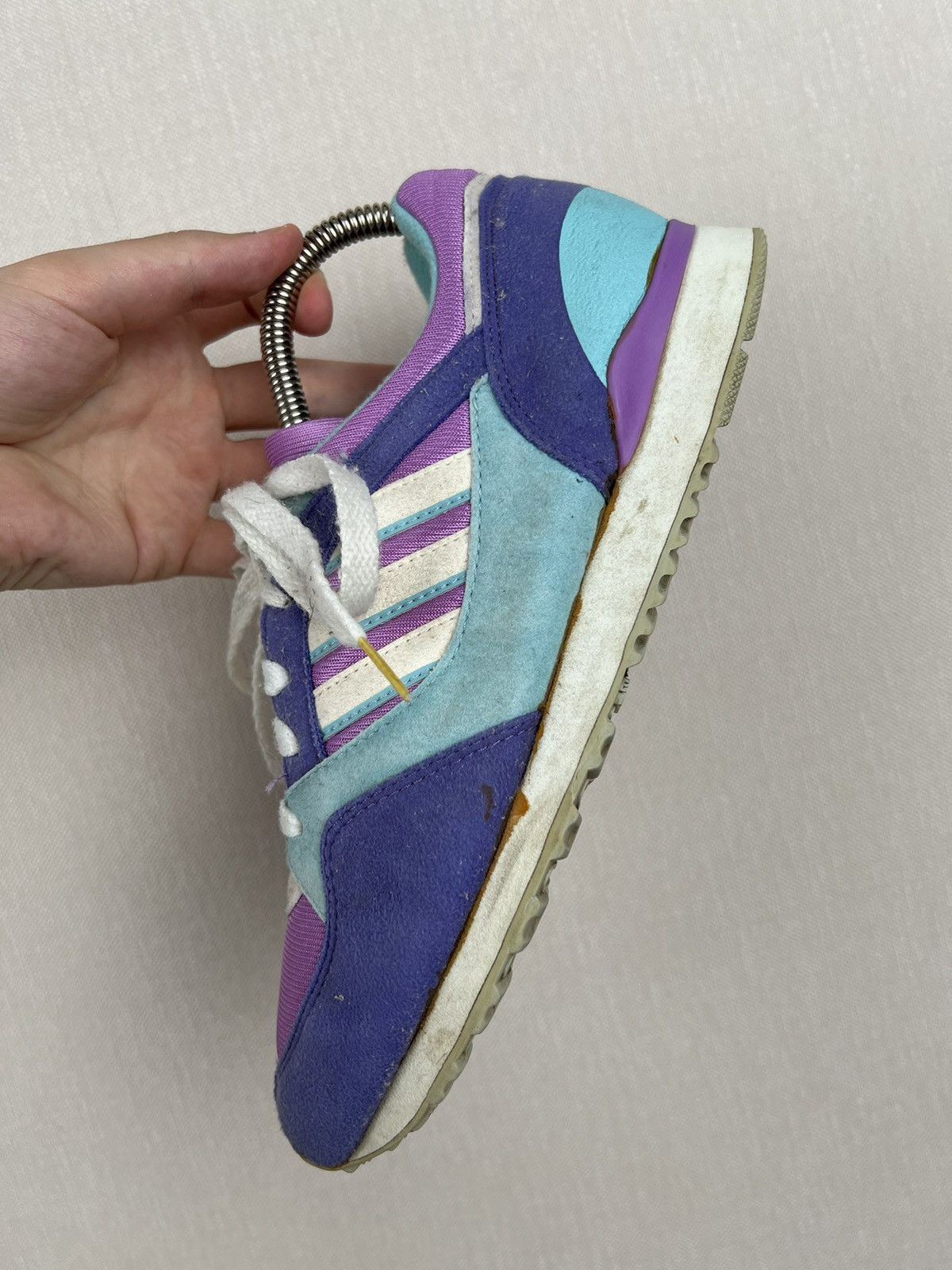 Adidas Vintage Adidas Trainers Sneakers Purple Pink 1992 Size US 6 / EU 39 - 10 Thumbnail