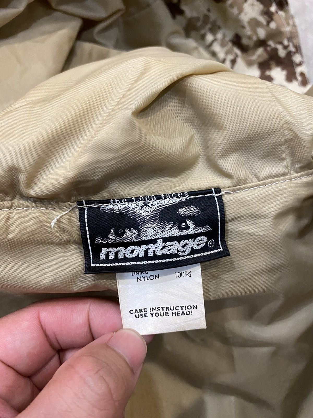 Montage AW98 Montage 1000 face digi camo cap hoodie jacket Size US L / EU 52-54 / 3 - 14 Thumbnail