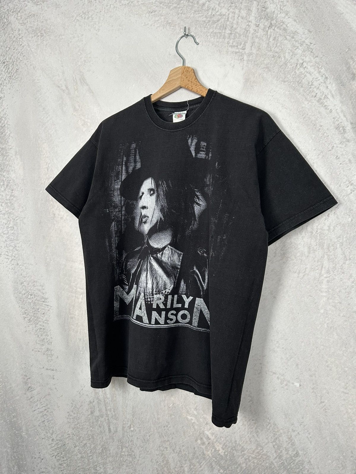 Band Tees Vintage Marilyn Manson Rock Band Tee Alternative Horror Size US M / EU 48-50 / 2 - 2 Thumbnail
